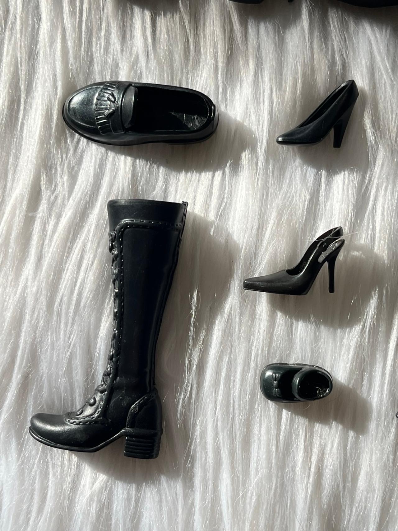 $1 Black Doll Shoe Singles of Various Brands MESSAGE FOR INDIVIDUALS READ — image 2