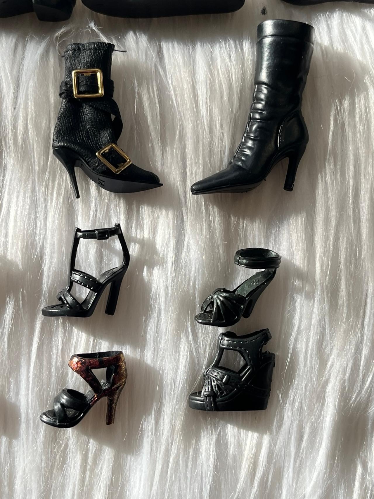 $1 Black Doll Shoe Singles of Various Brands MESSAGE FOR INDIVIDUALS READ — image 3
