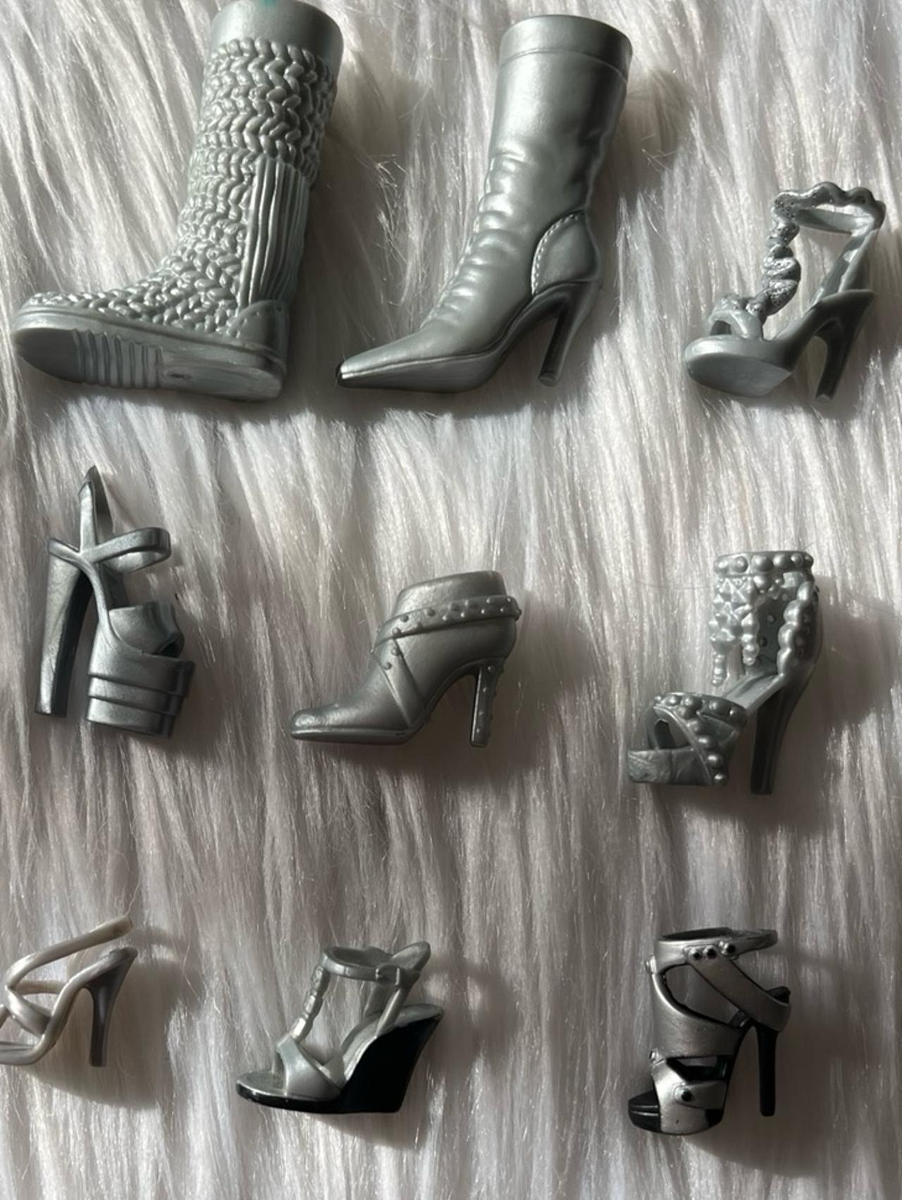 $1 Silver Doll Shoe Singles of Various Brands MESSAGE FOR INDIVIDUALS READ — image 3