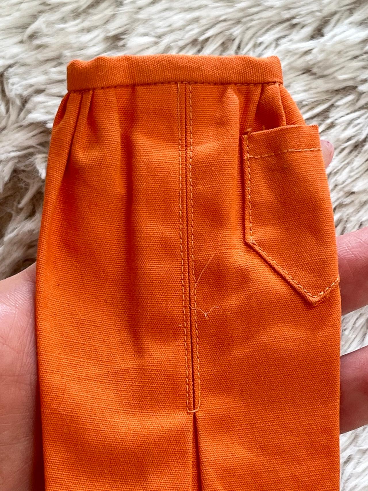 1960’s Barbie Vintage Orange Pencil Skirt USED READ — image 11