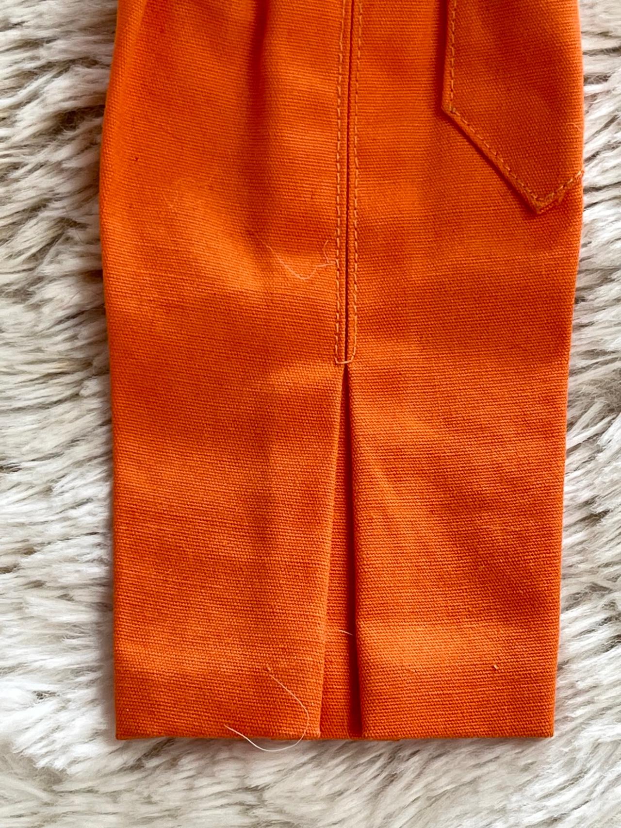 1960’s Barbie Vintage Orange Pencil Skirt USED READ — image 3