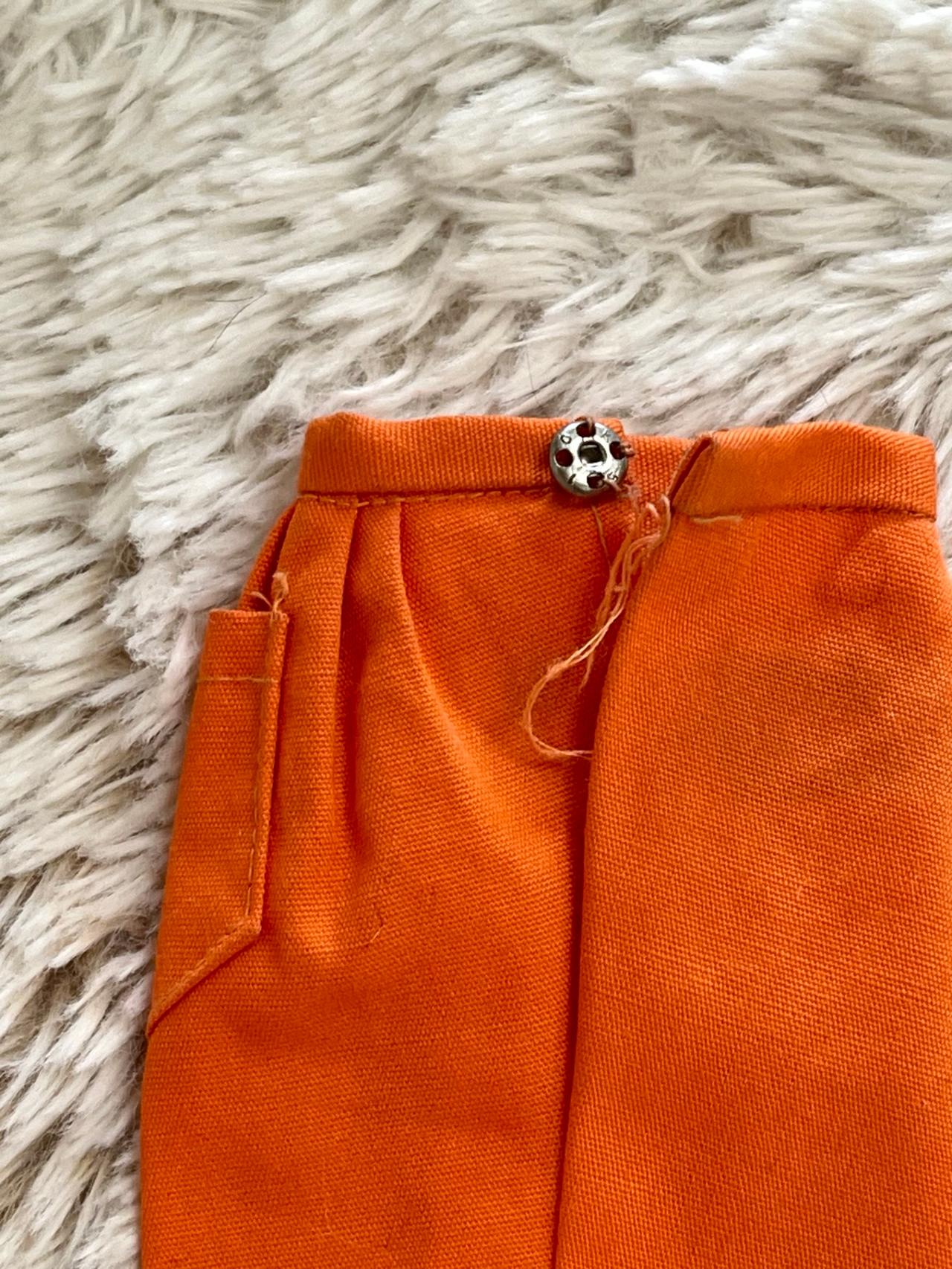 1960’s Barbie Vintage Orange Pencil Skirt USED READ — image 4