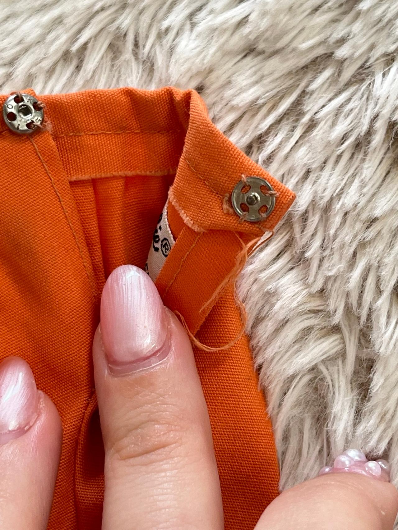 1960’s Barbie Vintage Orange Pencil Skirt USED READ — image 6