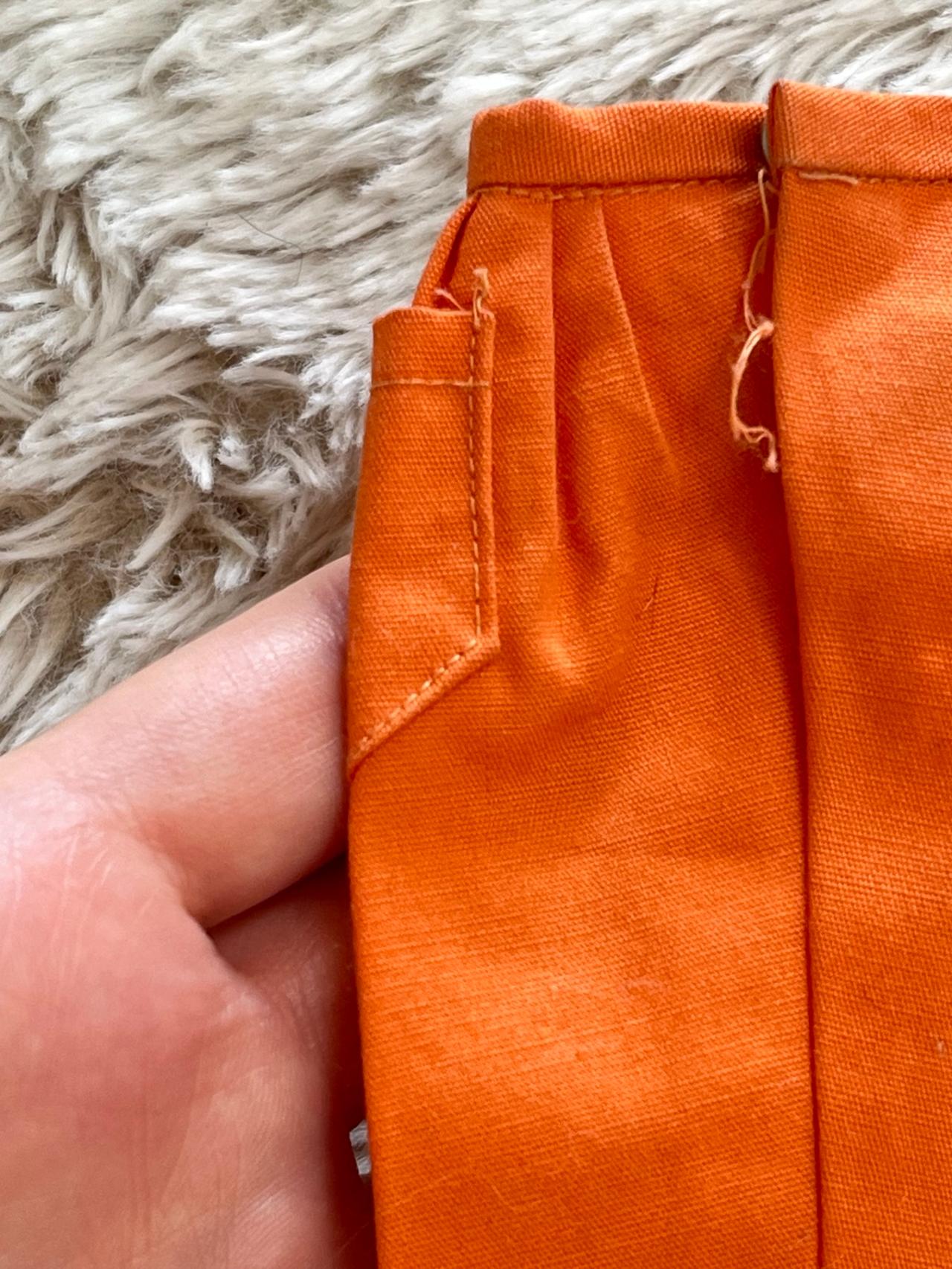1960’s Barbie Vintage Orange Pencil Skirt USED READ — image 9