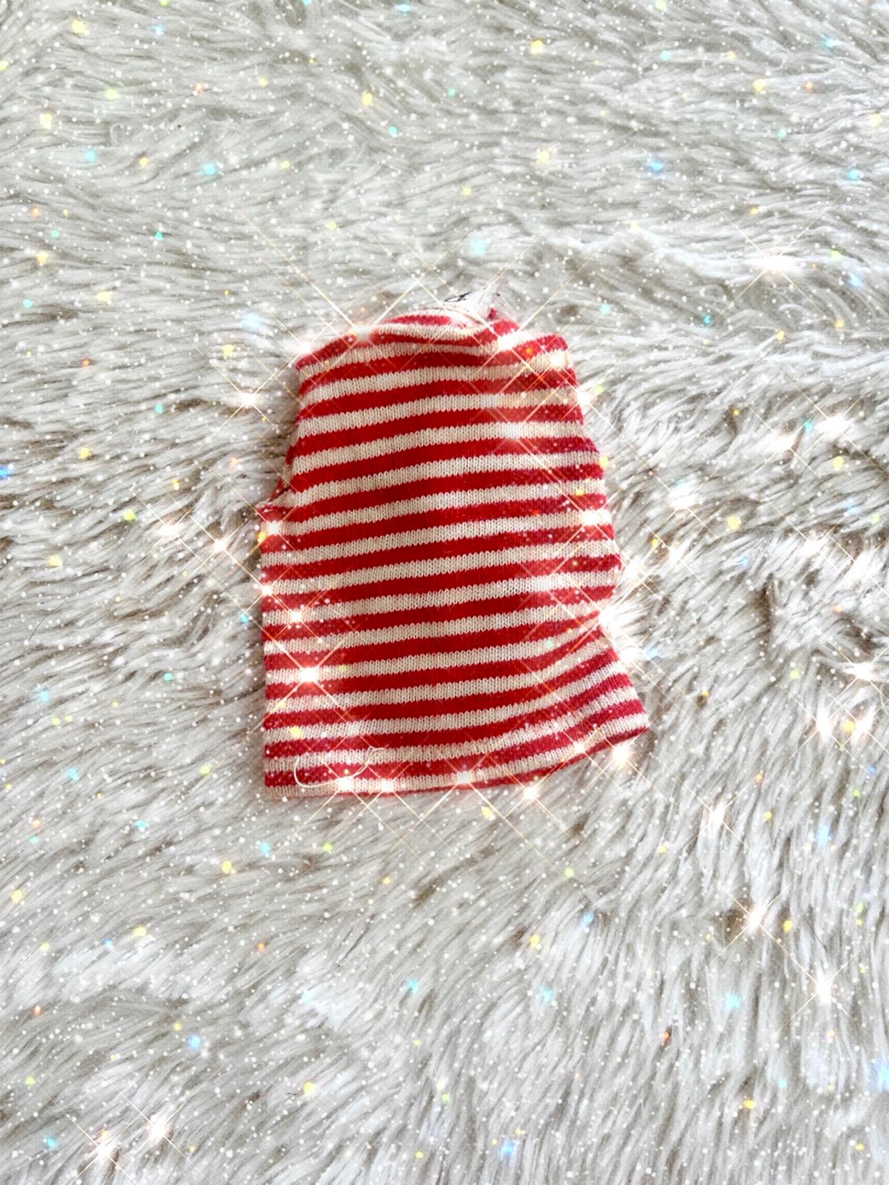 1960’s Barbie Vintage Red Striped Shirt USED READ