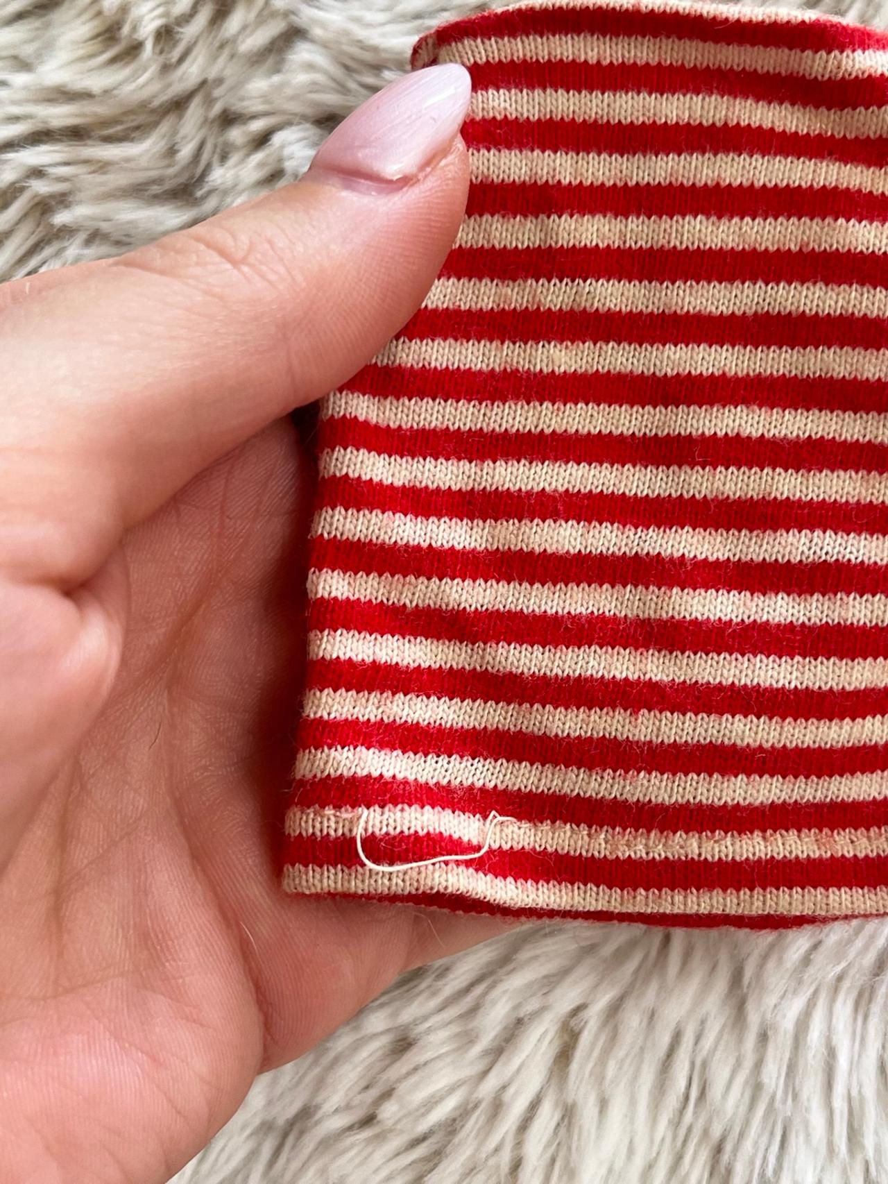 1960’s Barbie Vintage Red Striped Shirt USED READ — image 4