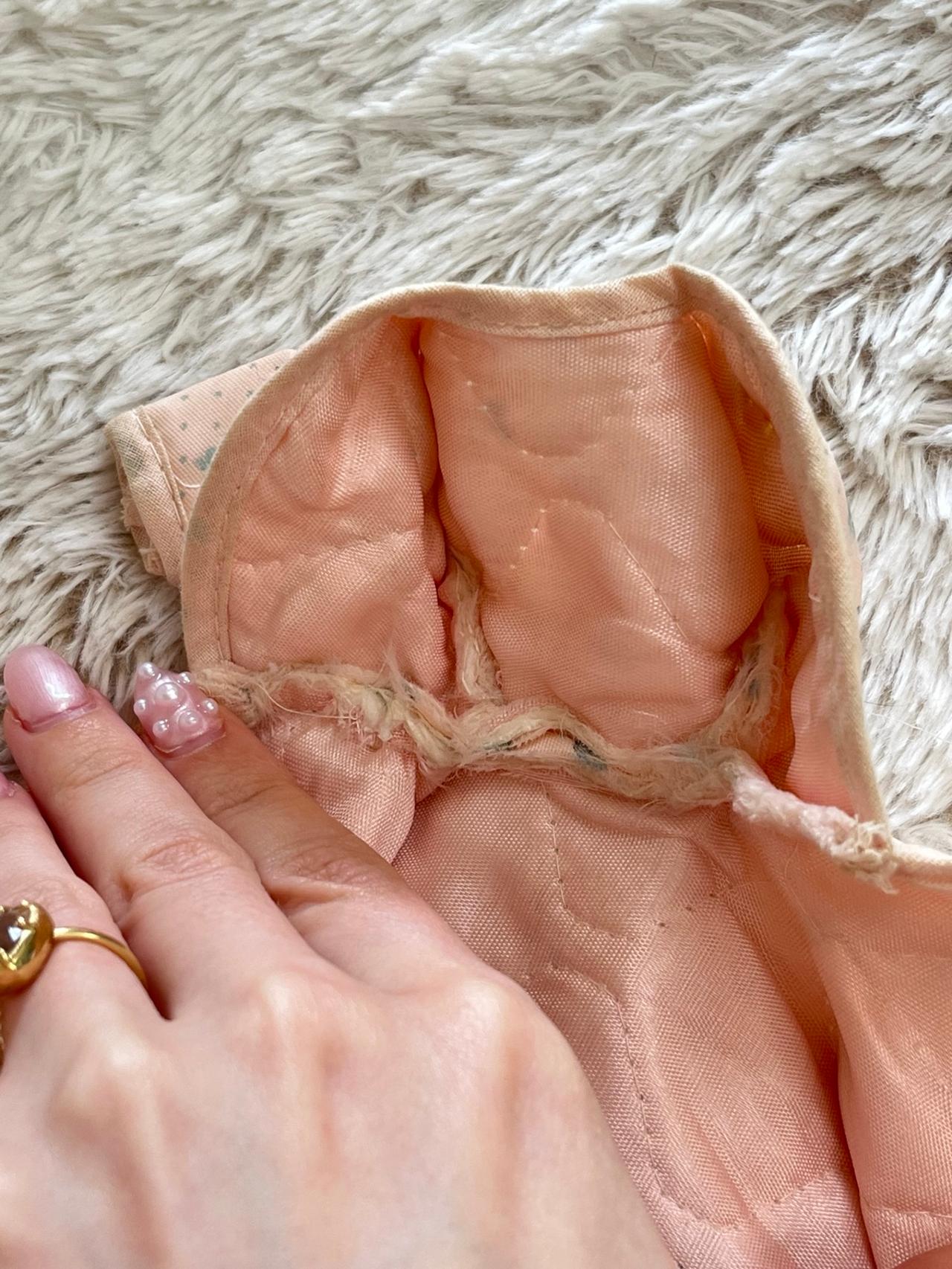 1960’s NON MATTEL Barbie Vintage Pink Puffer USED READ — image 9