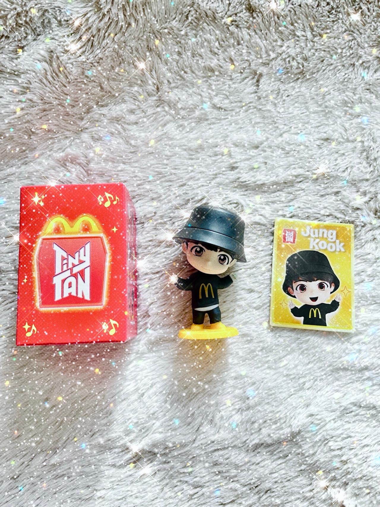 2025 McDONALD'S Tinytan BTS Jungkook HAPPY MEAL TOYS