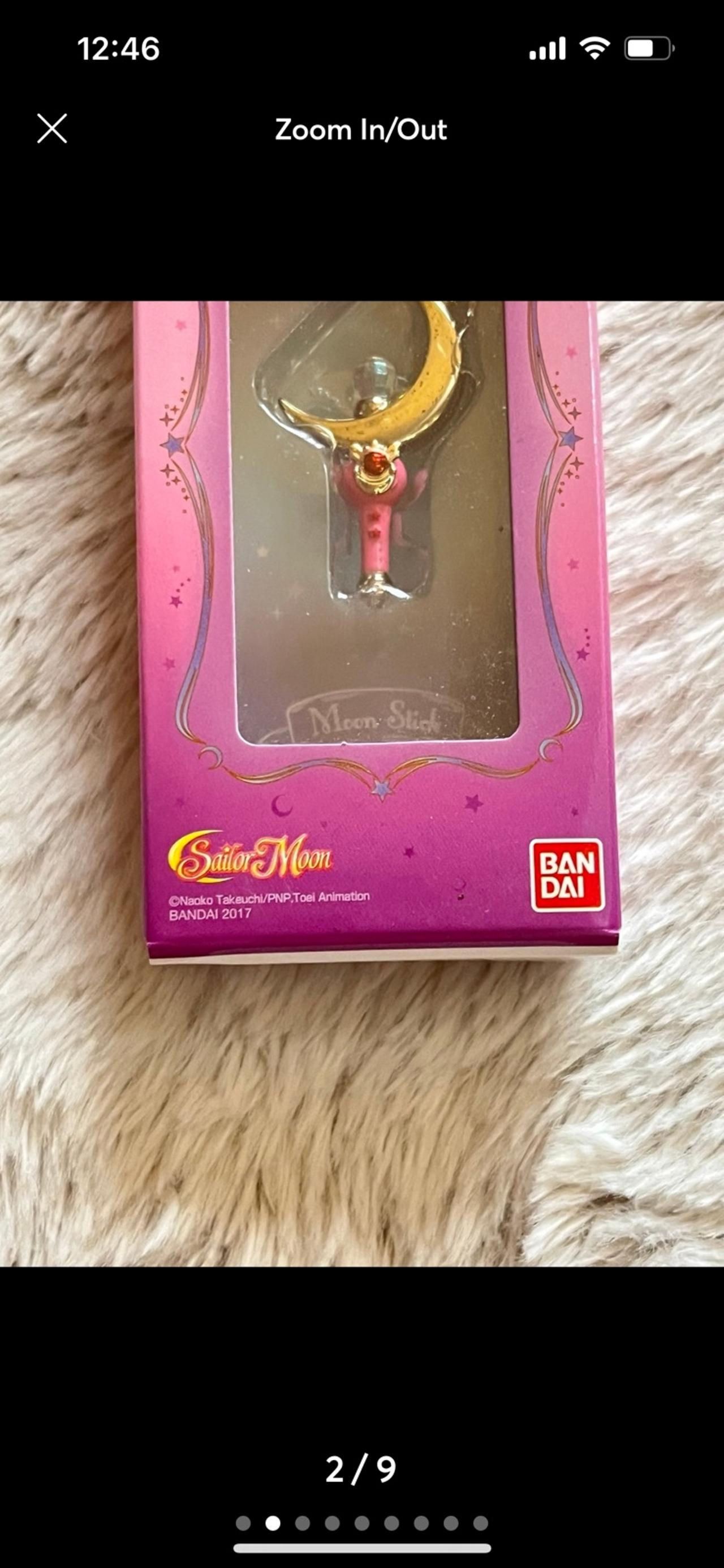 Bandai Little Charm Sailor Moon Moon Stick Charm NIB READ — image 2