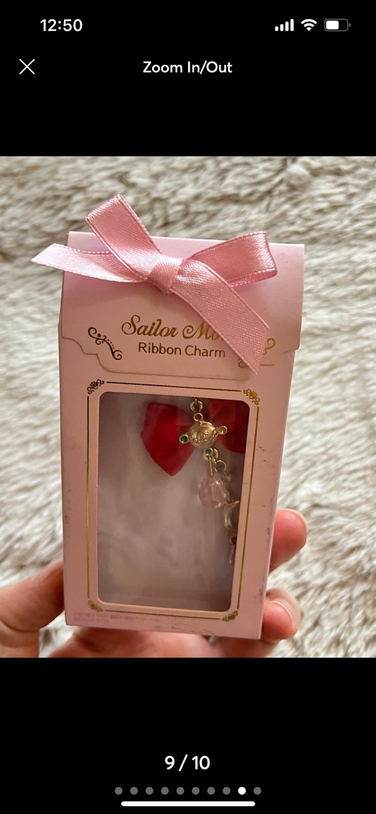 Bandai Ribbon Charm Sailor Moon Moon Stick Charm NIB READ — image 9