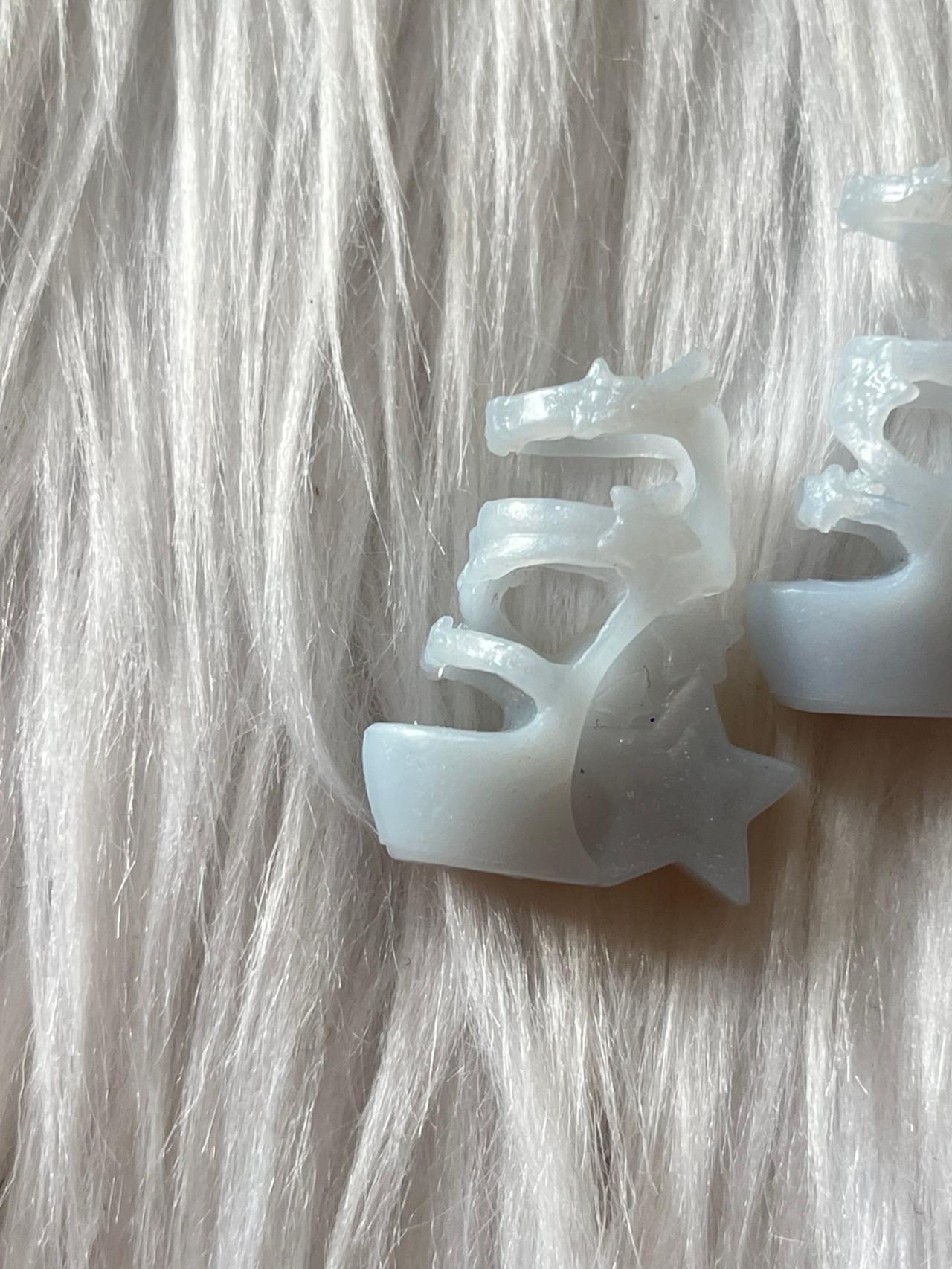 Barbie Fashionista White Rockstar Heels READ — image 2