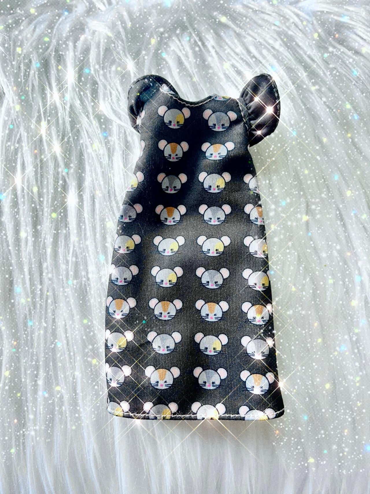 Barbie Fashionistas Mouse Print Dress READ