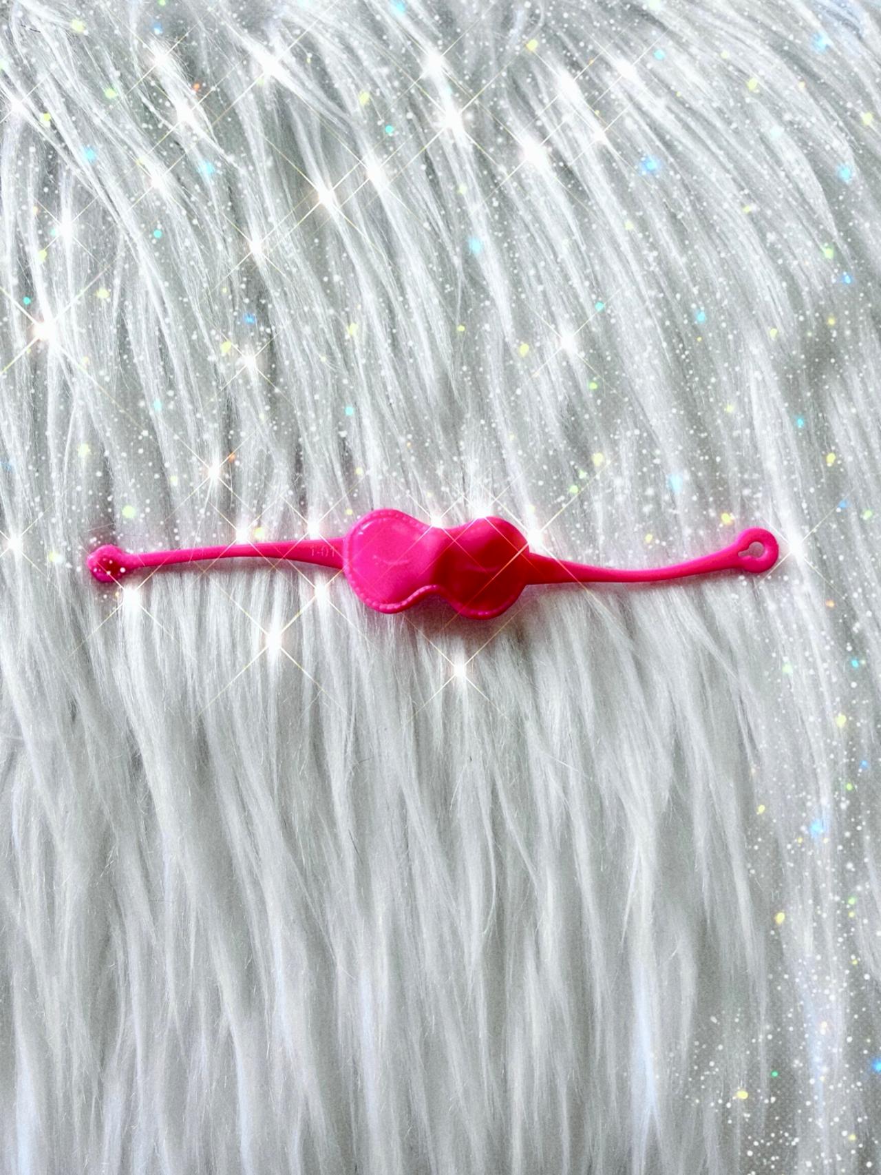 Barbie Pink Passport Travel Fashionista Doll Pink Sleep Eye Mask Accessory READ