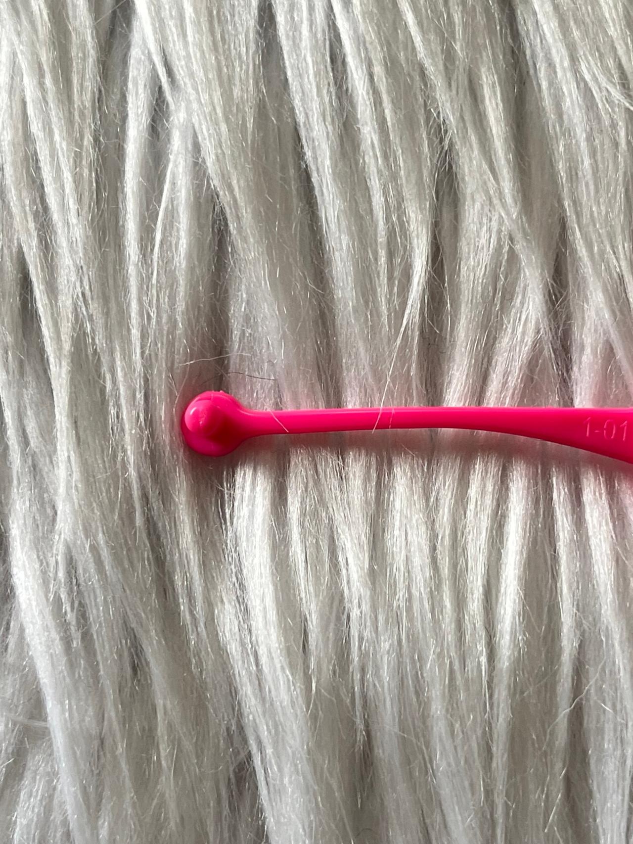 Barbie Pink Passport Travel Fashionista Doll Pink Sleep Eye Mask Accessory READ — image 2