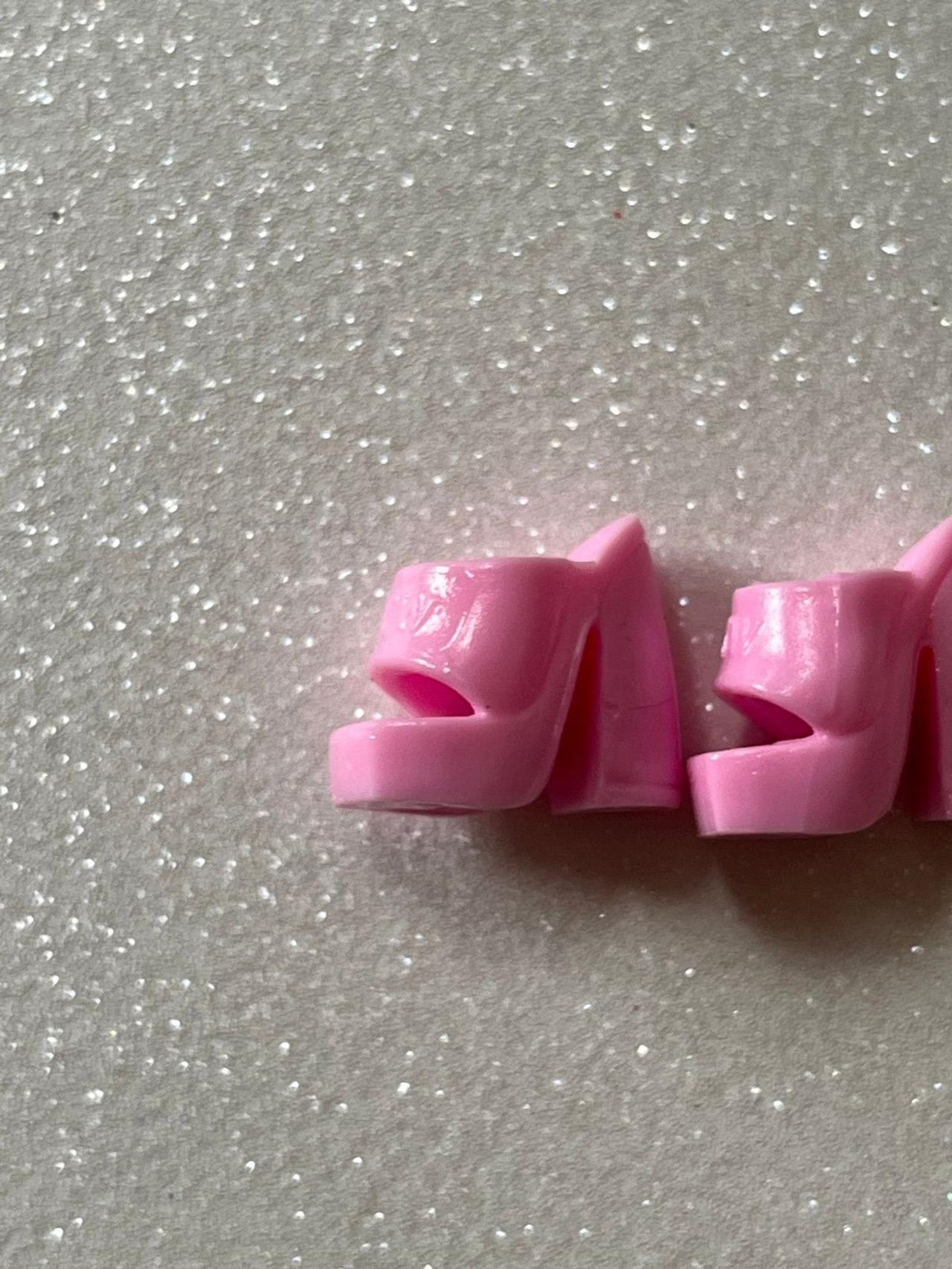 Barbie Vintage Pink Heels BTW READ — image 3