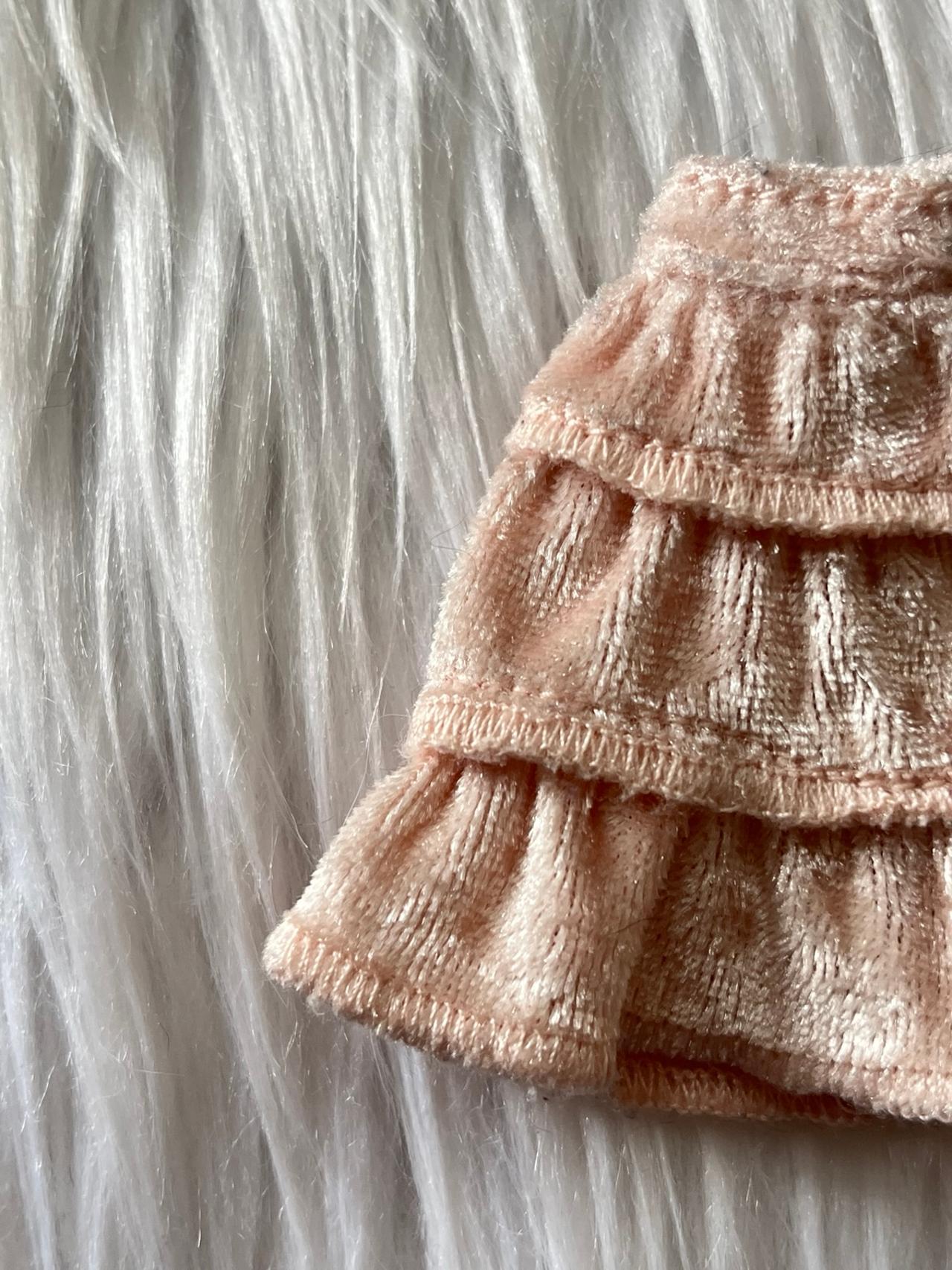 Bratz Vintage 2002 Vintage Bratz Kidz Cloe Pink Velvet Skirt READ — image 2