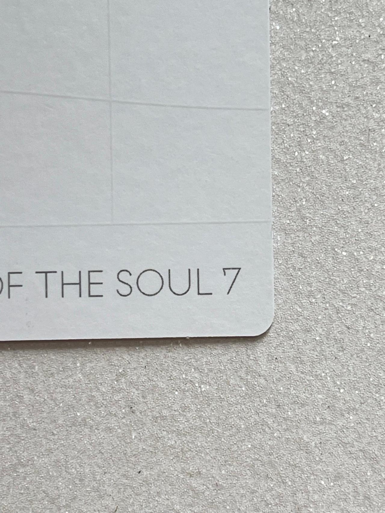 BTS Map of the Soul 7 J-Hope/Hoseok K-pop Photocard MINT-NM READ — image 9
