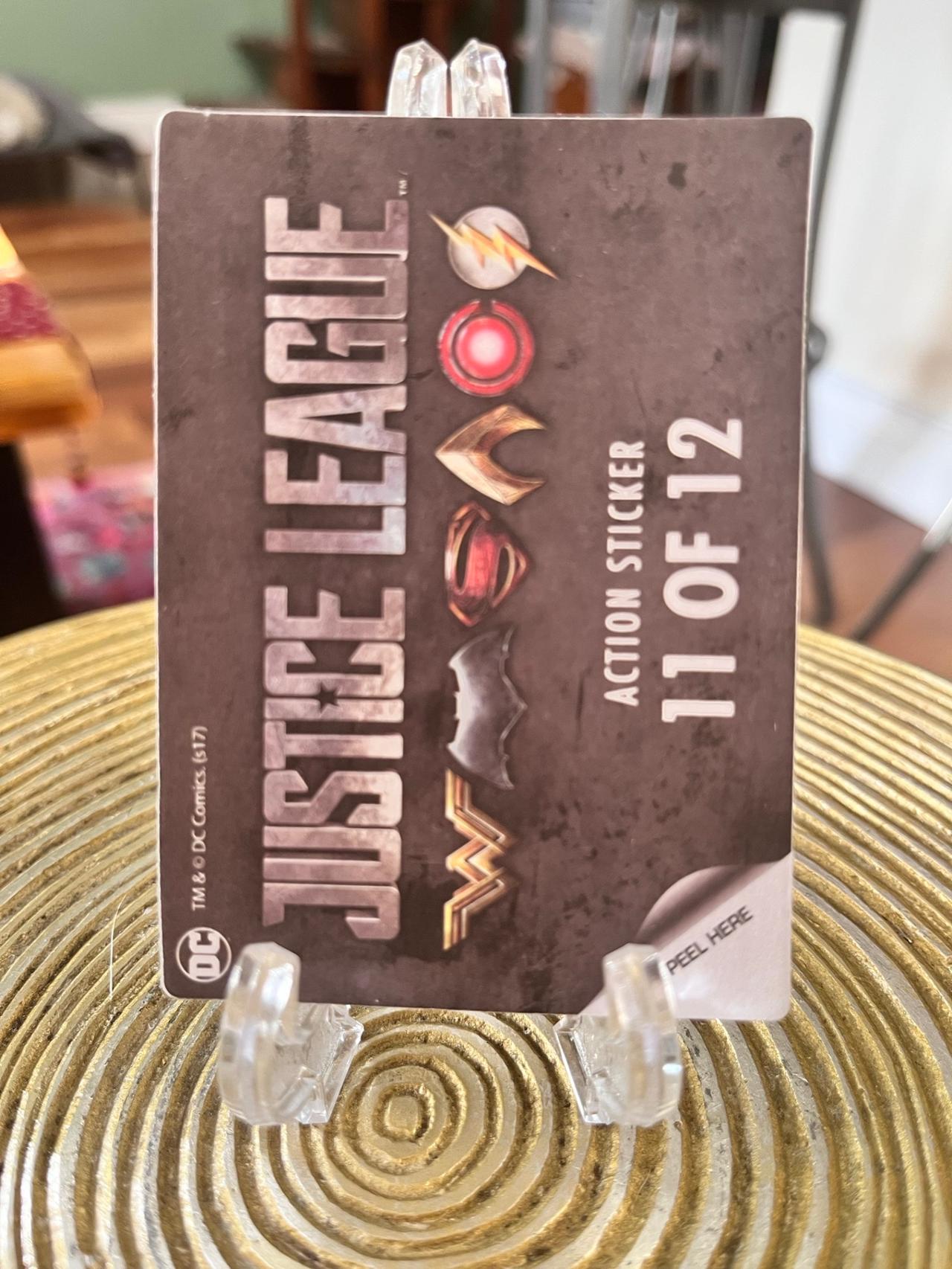 DC Comics Justice League Action Sticker #11 of 12 Aquaman — image 5