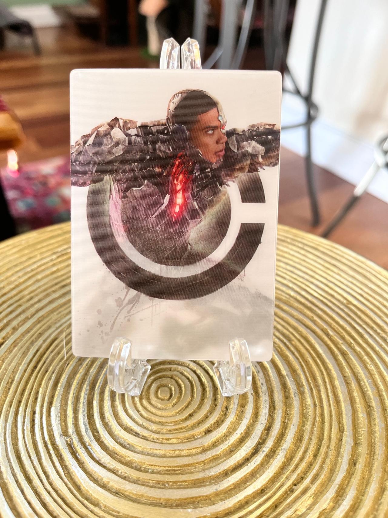 DC Comics Justice League Action Sticker #8 of 12 Cyborg