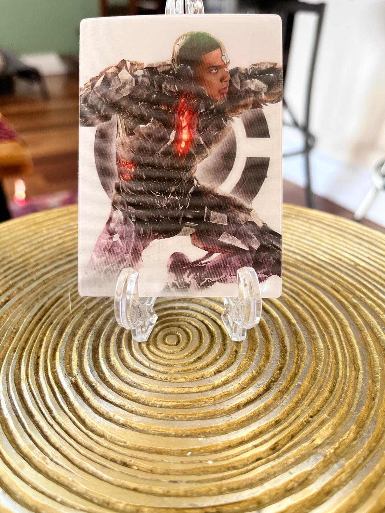 DC Comics Justice League Action Sticker #8 of 12 Cyborg — image 3