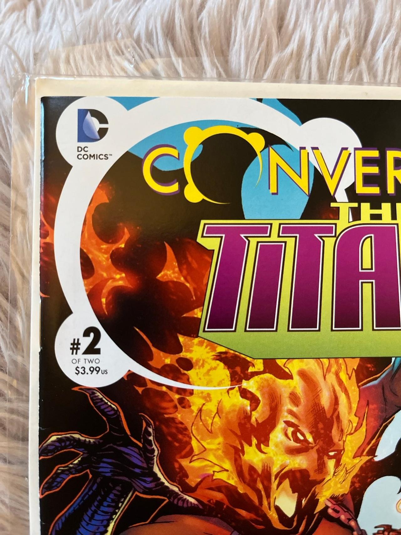 DC COMICS Titans Convergence 2 of 2 2015 Direct Sales, First Print NM — image 2