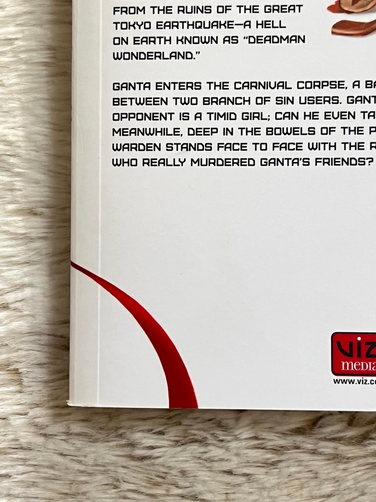 Deadman Wonderland by Jinsei Kataoka Vol 3Near Mint Yen Press READ — image 6