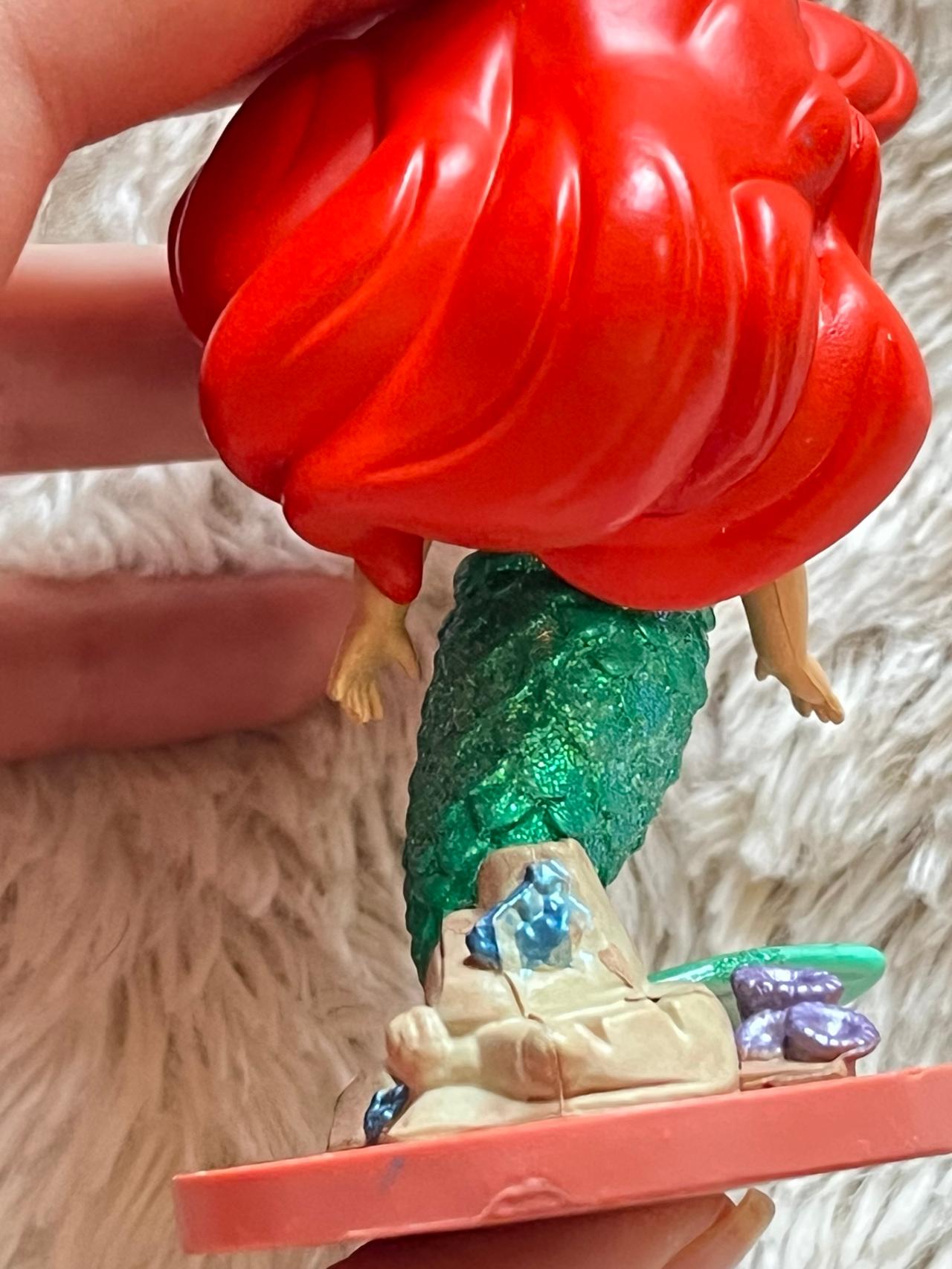 Disney Animators Collection 3” Figure Ariel Glittery Version USED READ — image 6