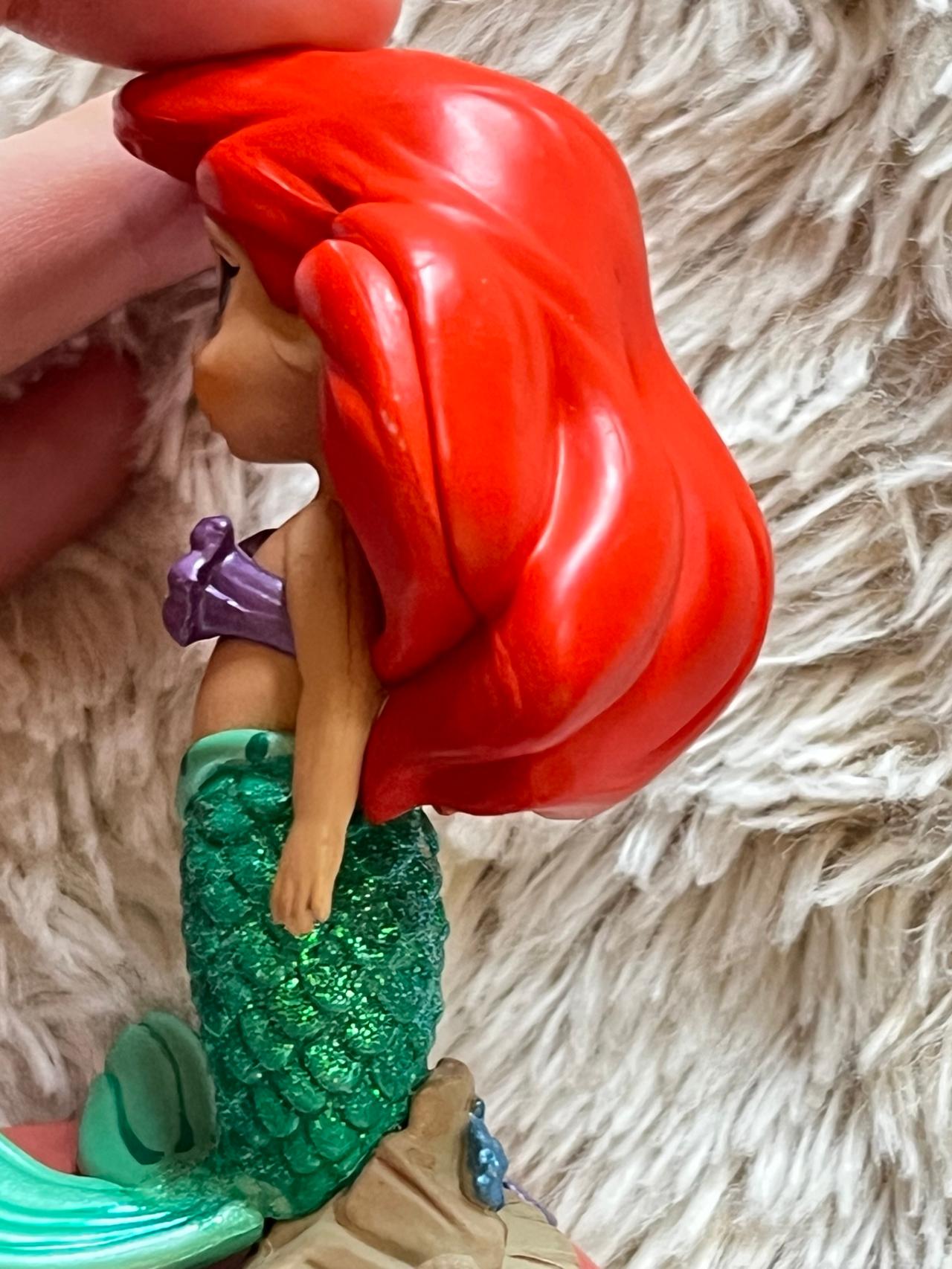 Disney Animators Collection 3” Figure Ariel Glittery Version USED READ — image 7