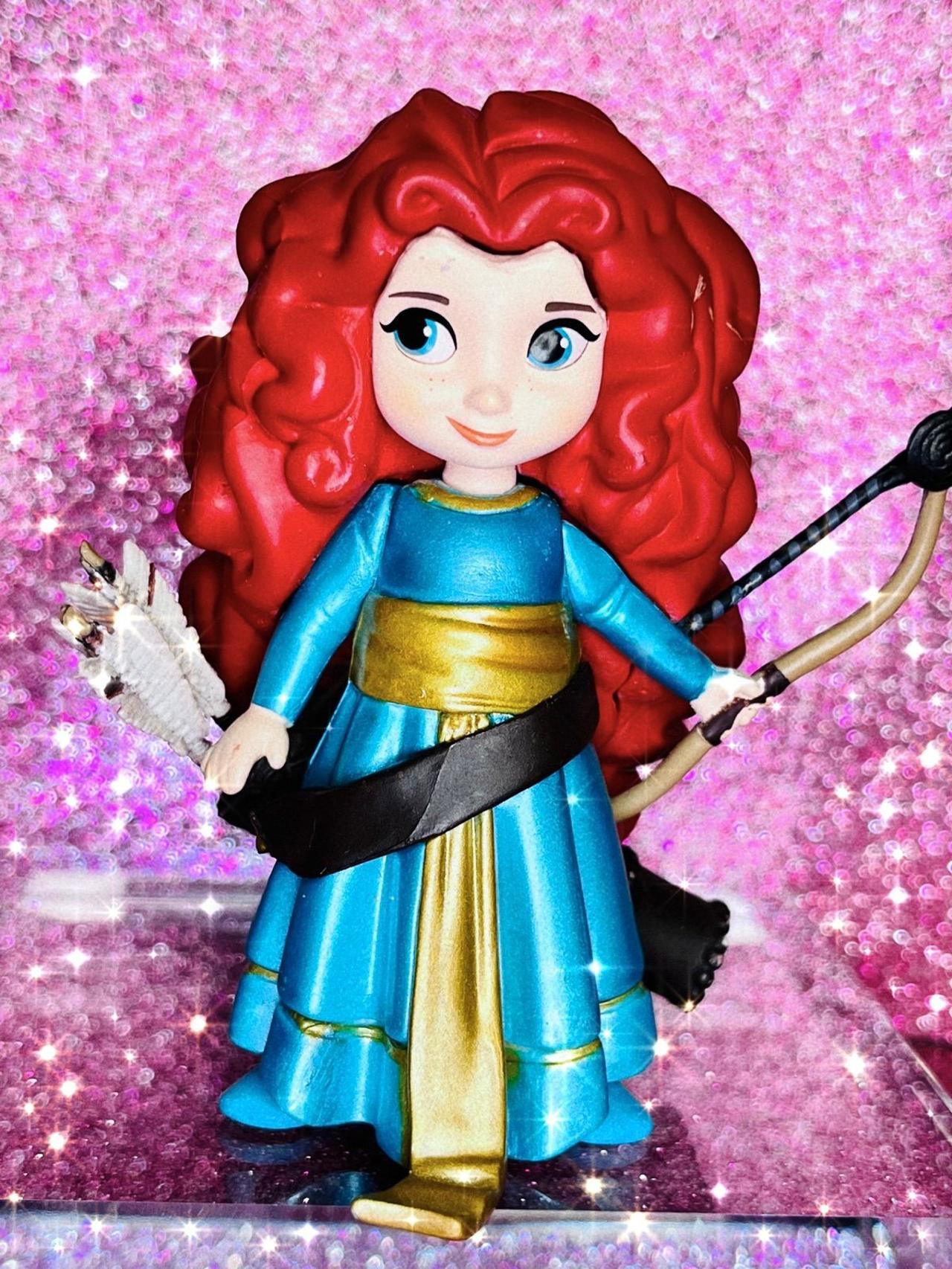 Disney Animators Collection 3” Figure Brave Merida USED READ