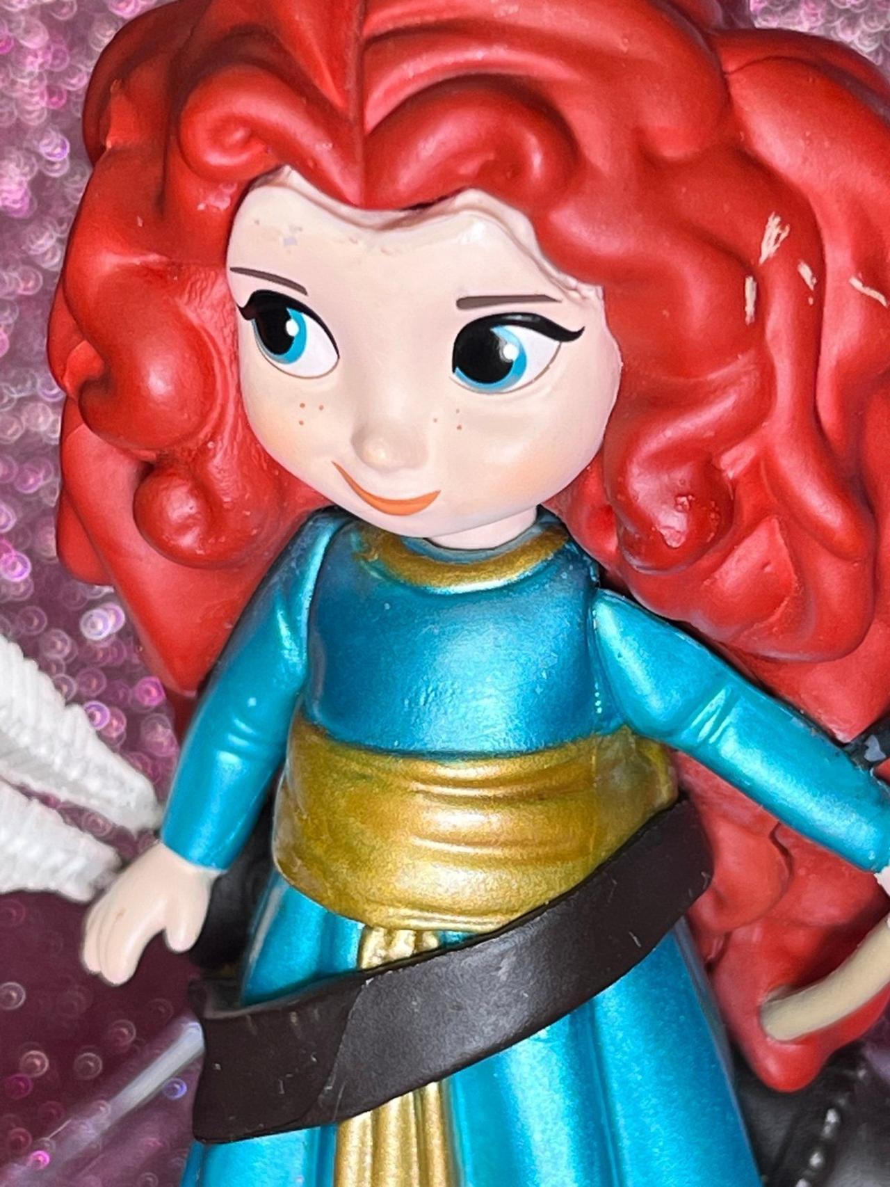 Disney Animators Collection 3” Figure Brave Merida USED READ — image 11