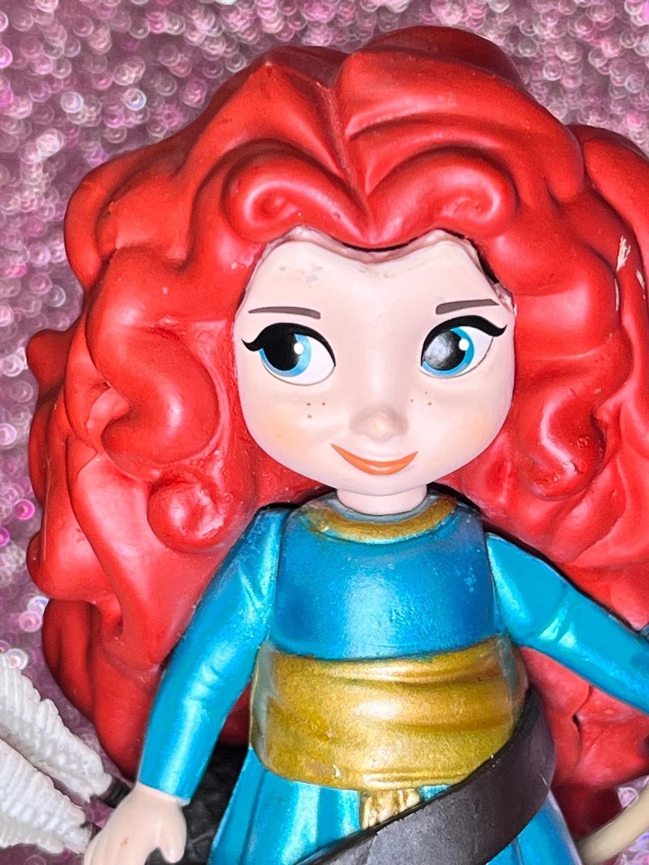Disney Animators Collection 3” Figure Brave Merida USED READ — image 2