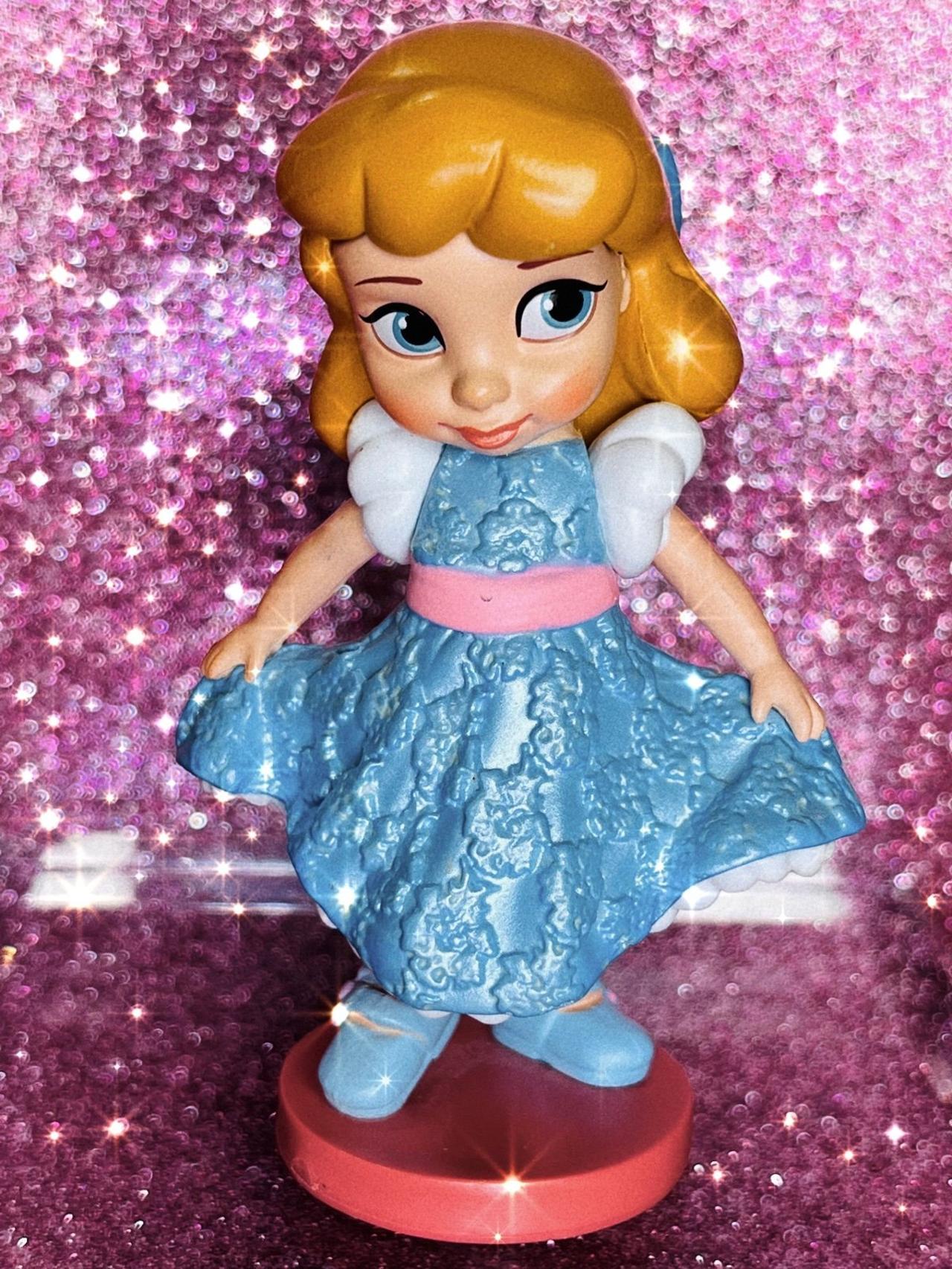 Disney Animators Collection 3” Figure Cinderella USED READ