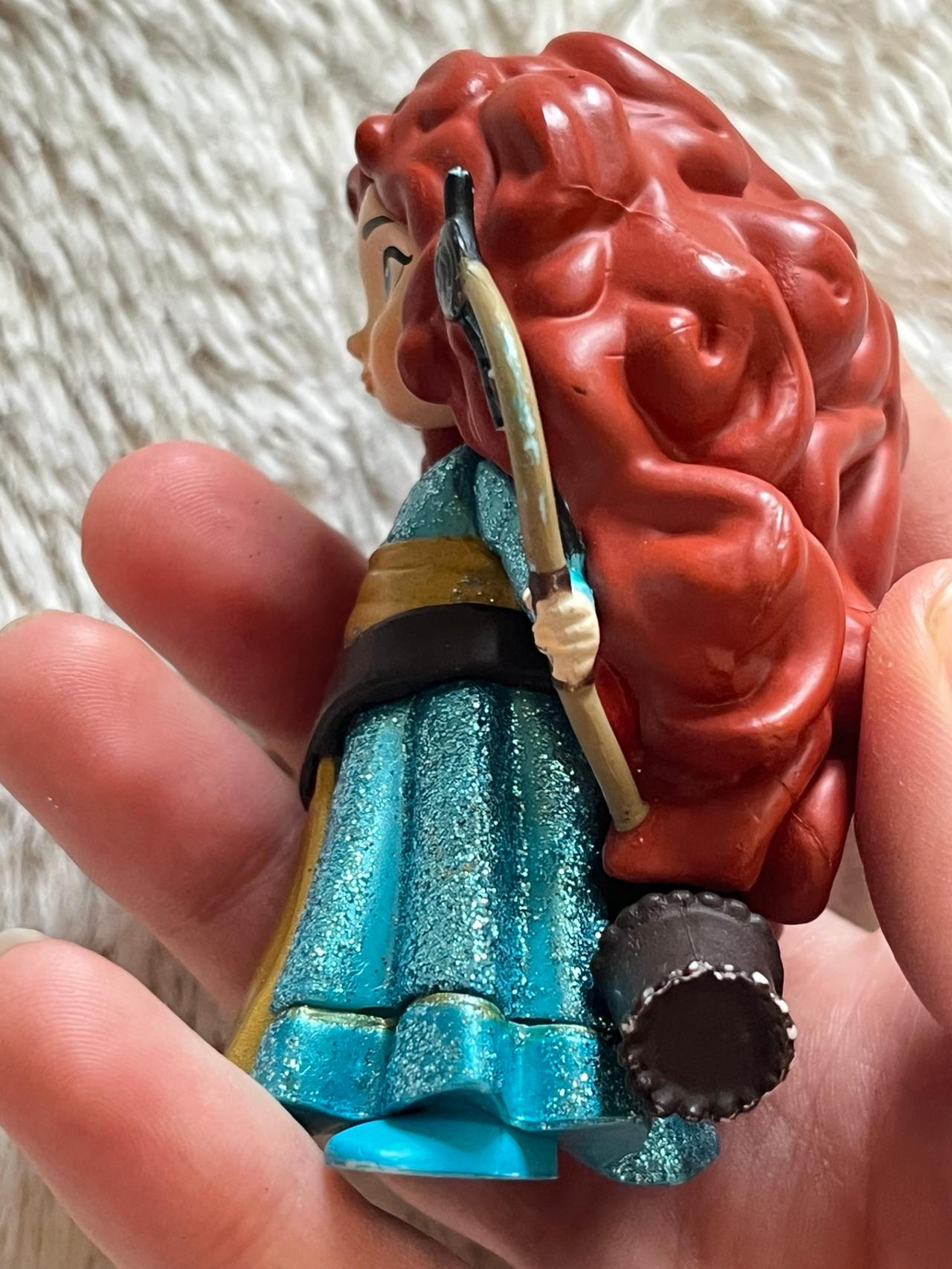 Disney Animators Collection 3” Figure Merida Glittery Version USED READ — image 7