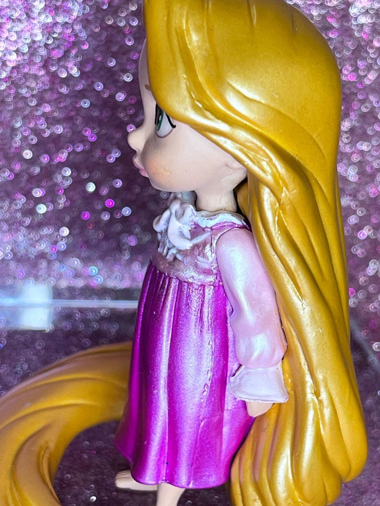 Disney Animators Collection 3” Figure Tangled Rapunzel USED READ — image 6