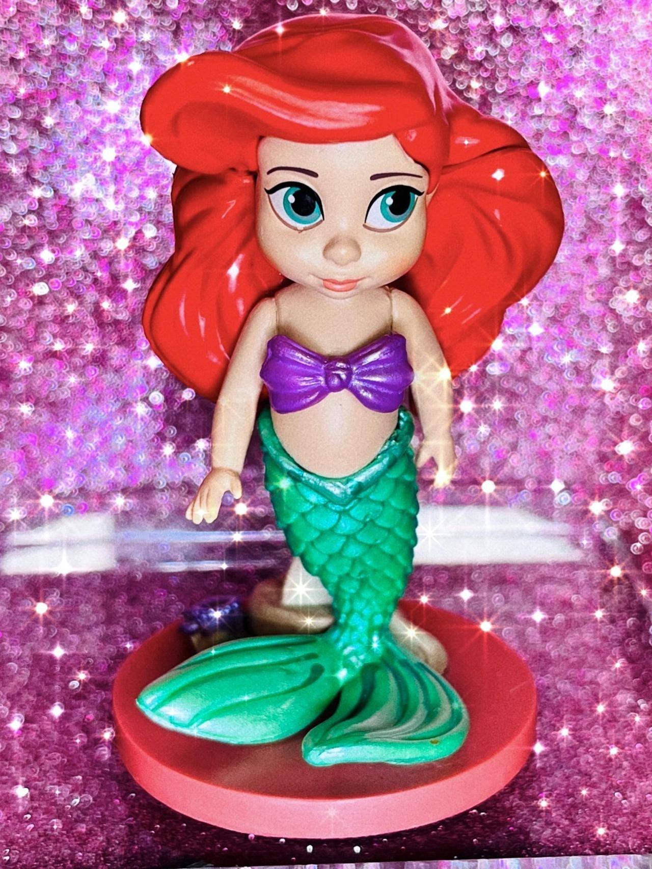 Disney Animators Collection 3” Figure The Little Mermaid Ariel USED READ