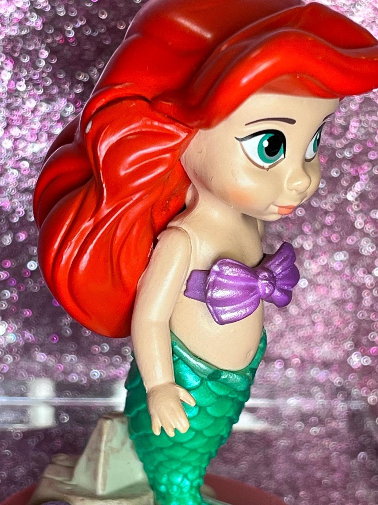 Disney Animators Collection 3” Figure The Little Mermaid Ariel USED READ — image 10