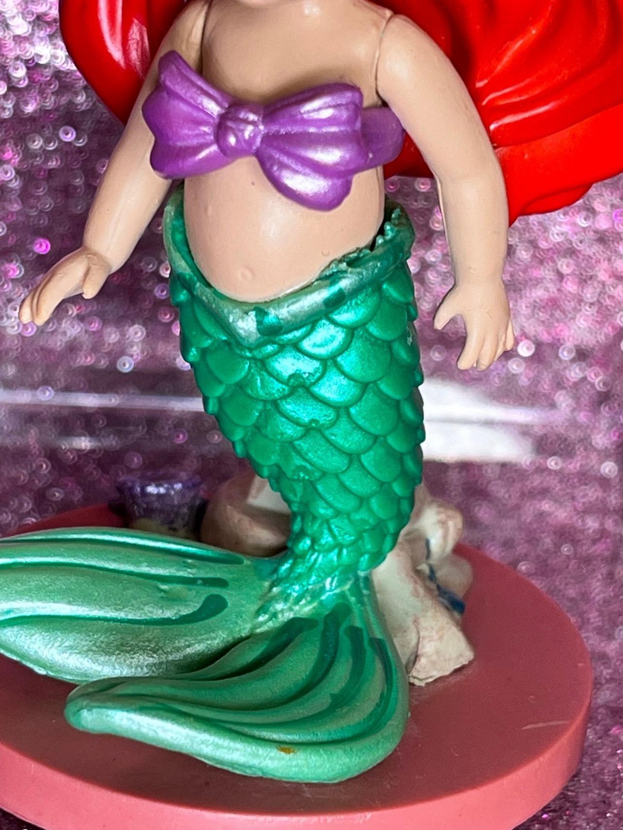 Disney Animators Collection 3” Figure The Little Mermaid Ariel USED READ — image 3