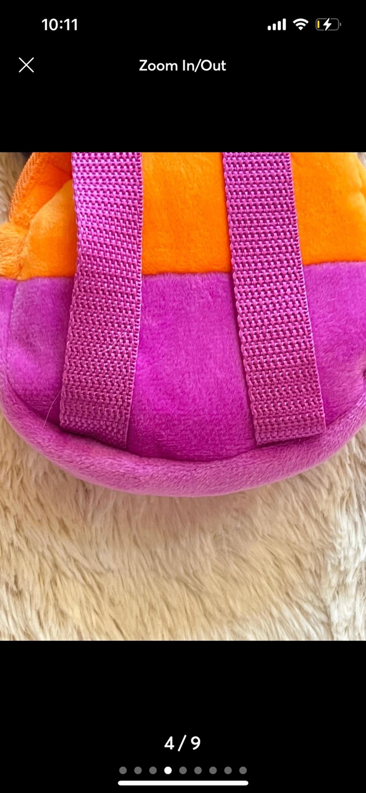 Disney JP Halloween Mickey Mouse Mini Plush Backpack LNWOT READ — image 2