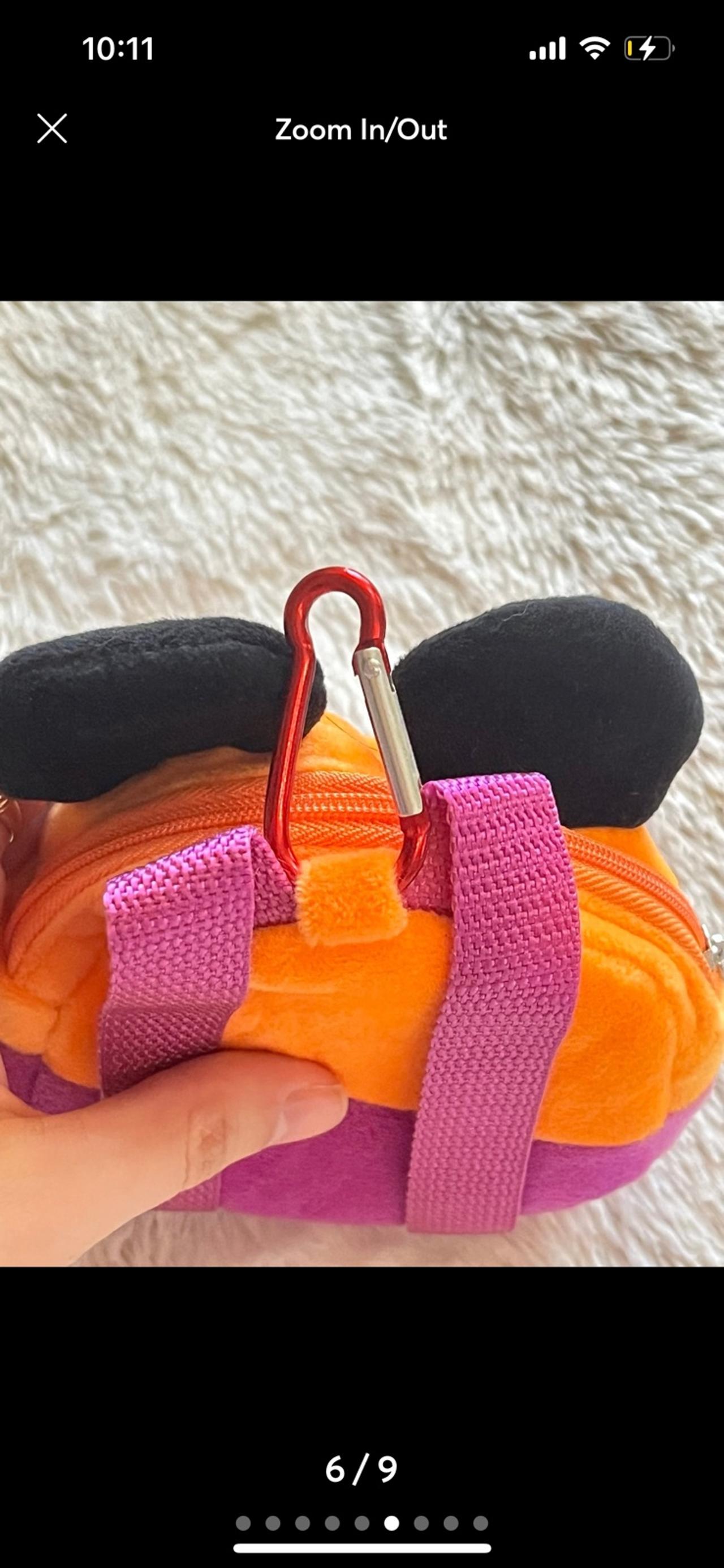 Disney JP Halloween Mickey Mouse Mini Plush Backpack LNWOT READ — image 4