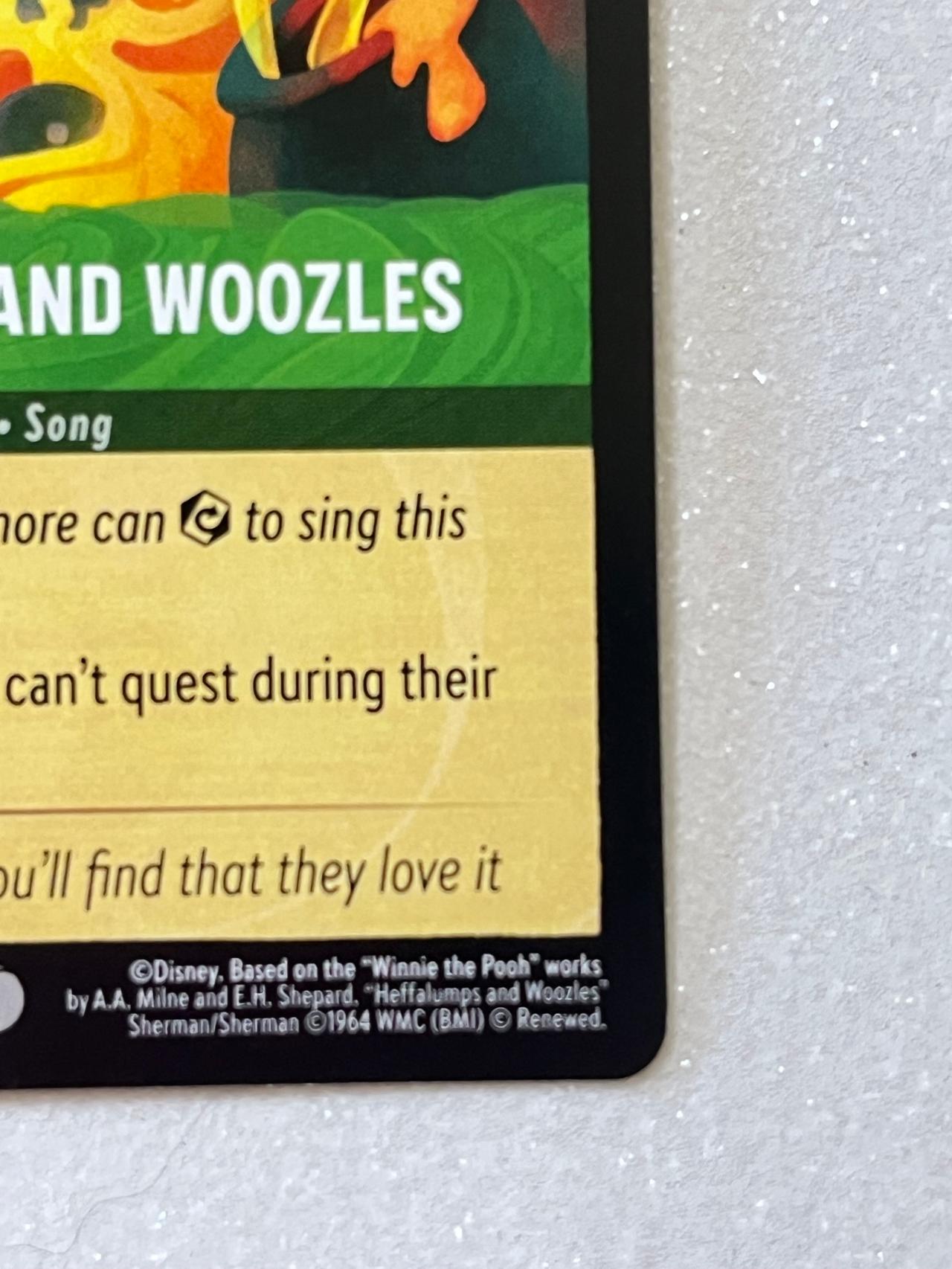 Disney Lorcana Azurite Sea “Heffalumps & Woozles” 95/204 NF READ — image 3