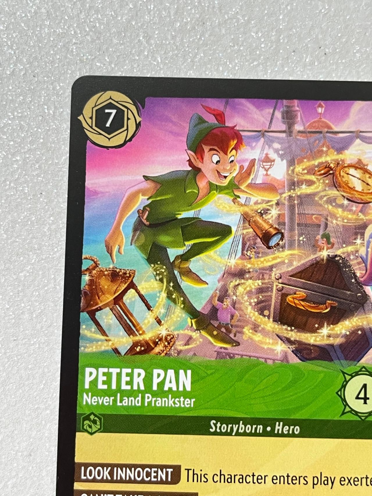 Disney Lorcana Azurite Sea Peter Pan “Never Land Prankster” NF 85/204 READ — image 5
