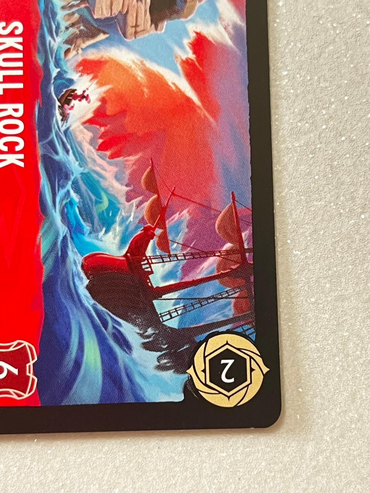 Disney Lorcana Azurite Sea Skull Rock “Isolated Fortress” 136/204 NF READ — image 3