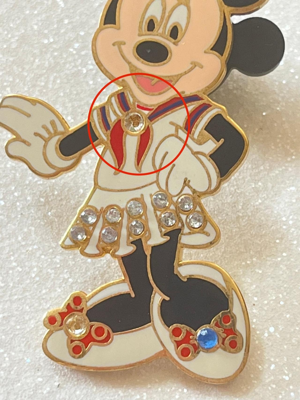 Disney Official Trading Pin Cruise Liner 2008 Sailor Minnie Mouse READ — image 3
