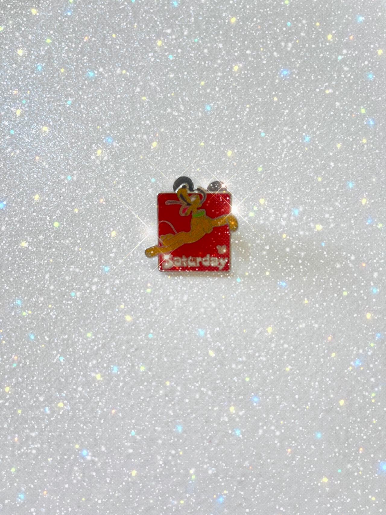 Disney Official Trading Pin Hidden Mickey 2013 7 of 7 Pluto Saturday READ