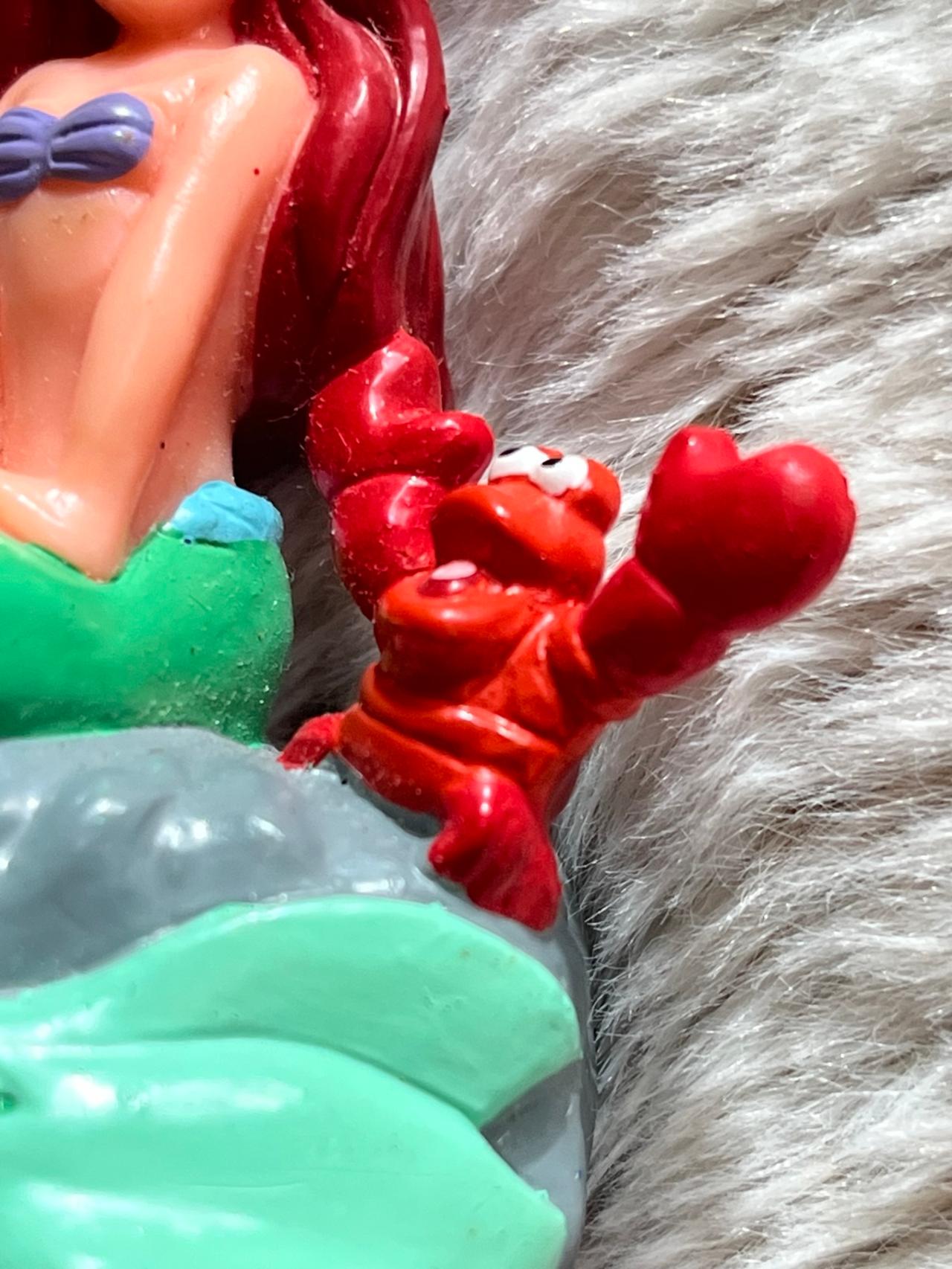 Disney Princess The Little Mermaid Ariel Small Plastic Figurine 1.5" x USED READ — image 4