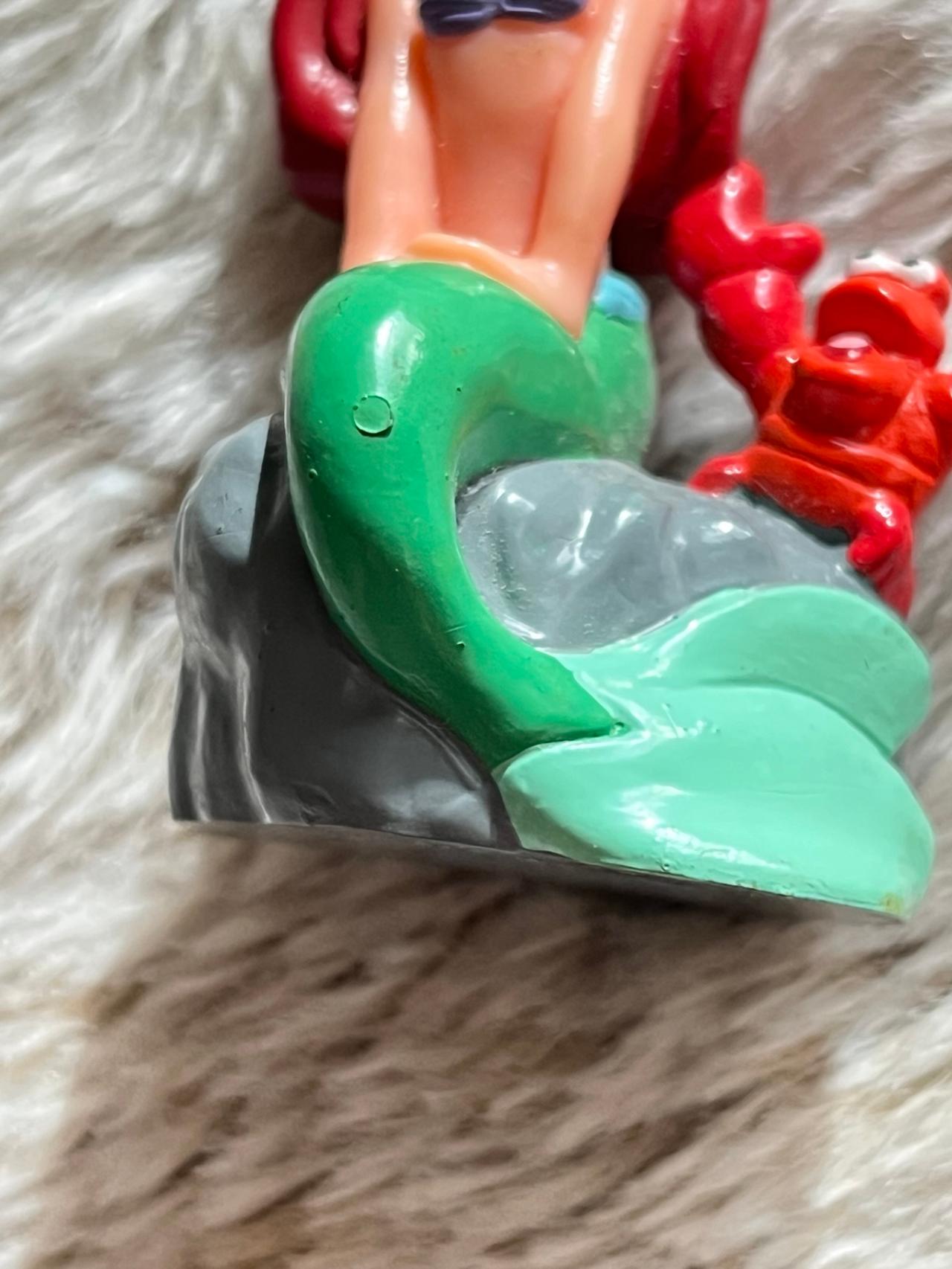 Disney Princess The Little Mermaid Ariel Small Plastic Figurine 1.5" x USED READ — image 5