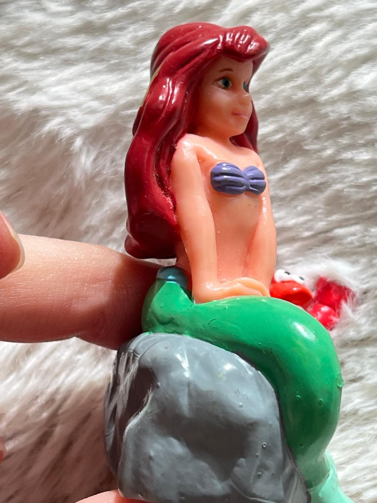 Disney Princess The Little Mermaid Ariel Small Plastic Figurine 1.5" x USED READ — image 6