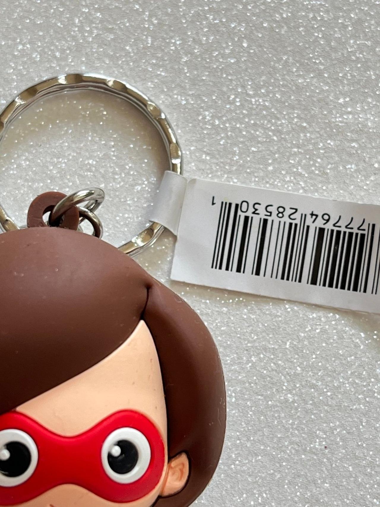 Disney Rubber Keychain Blind Bag Elastigirl Incredibles 3-4” READ — image 4