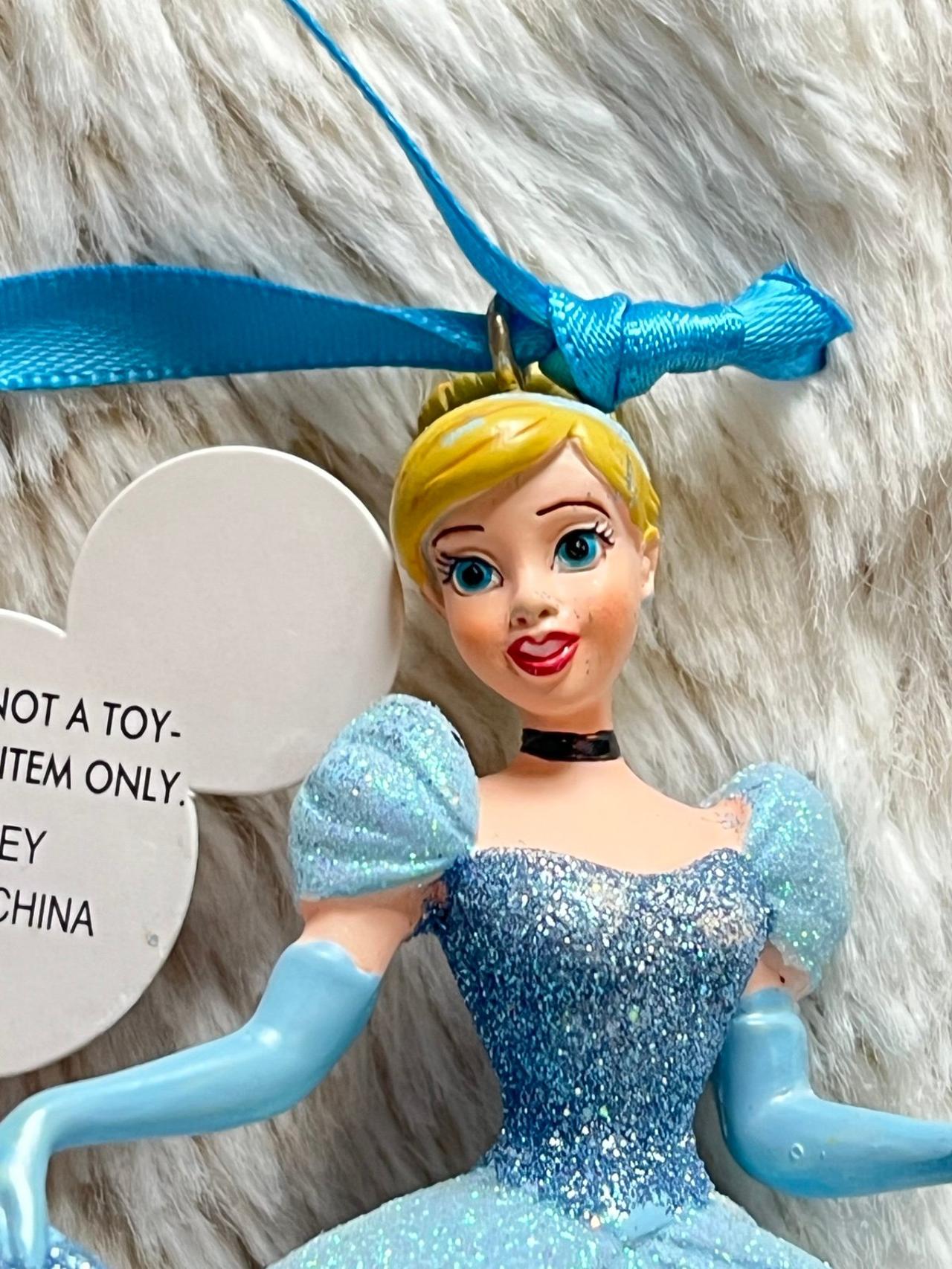 Disney Sketchbook Christmas Ornaments Princess Cinderella GWT READ — image 3