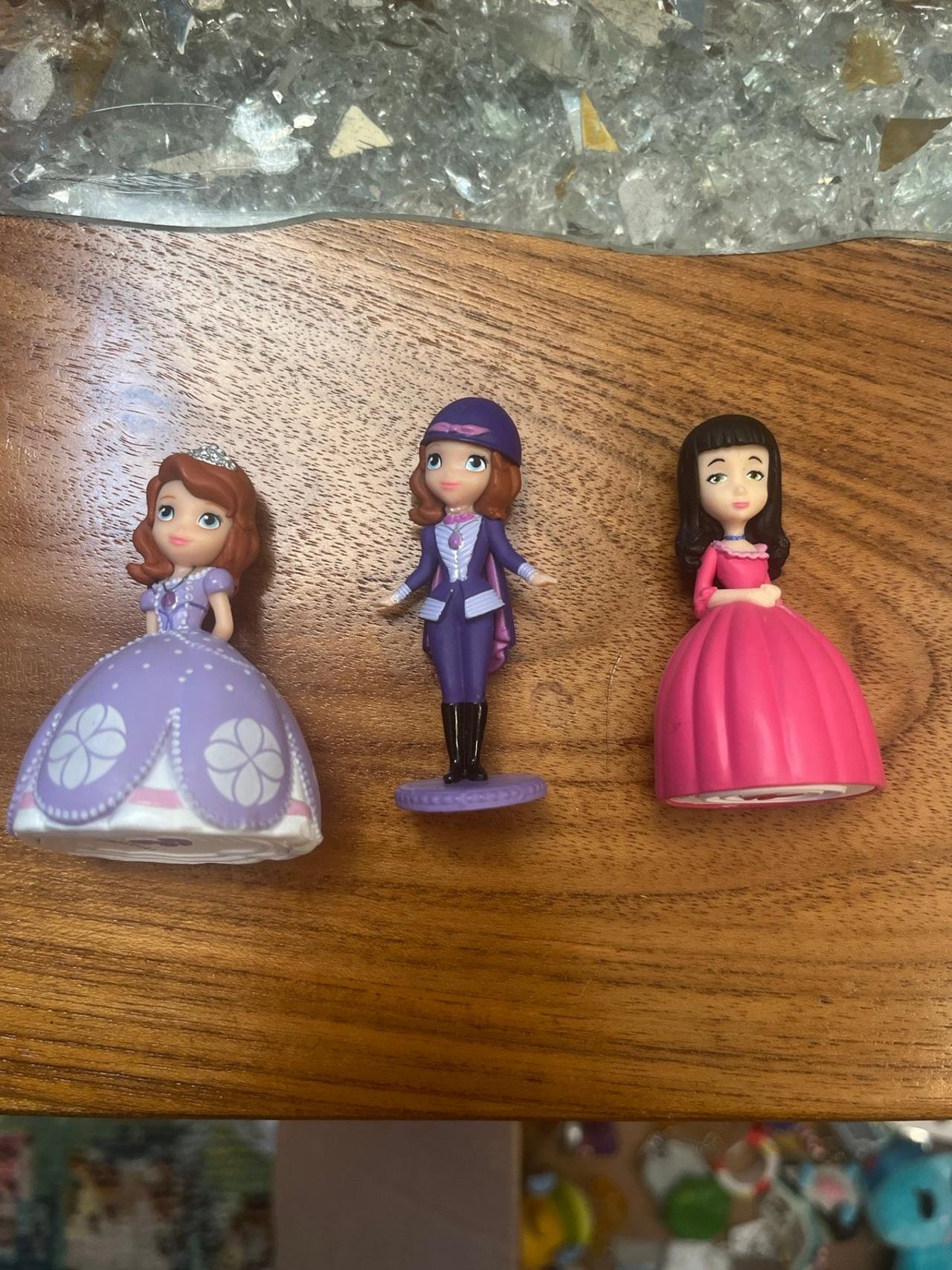 Disney Sofia the First Mini Figures set of 3